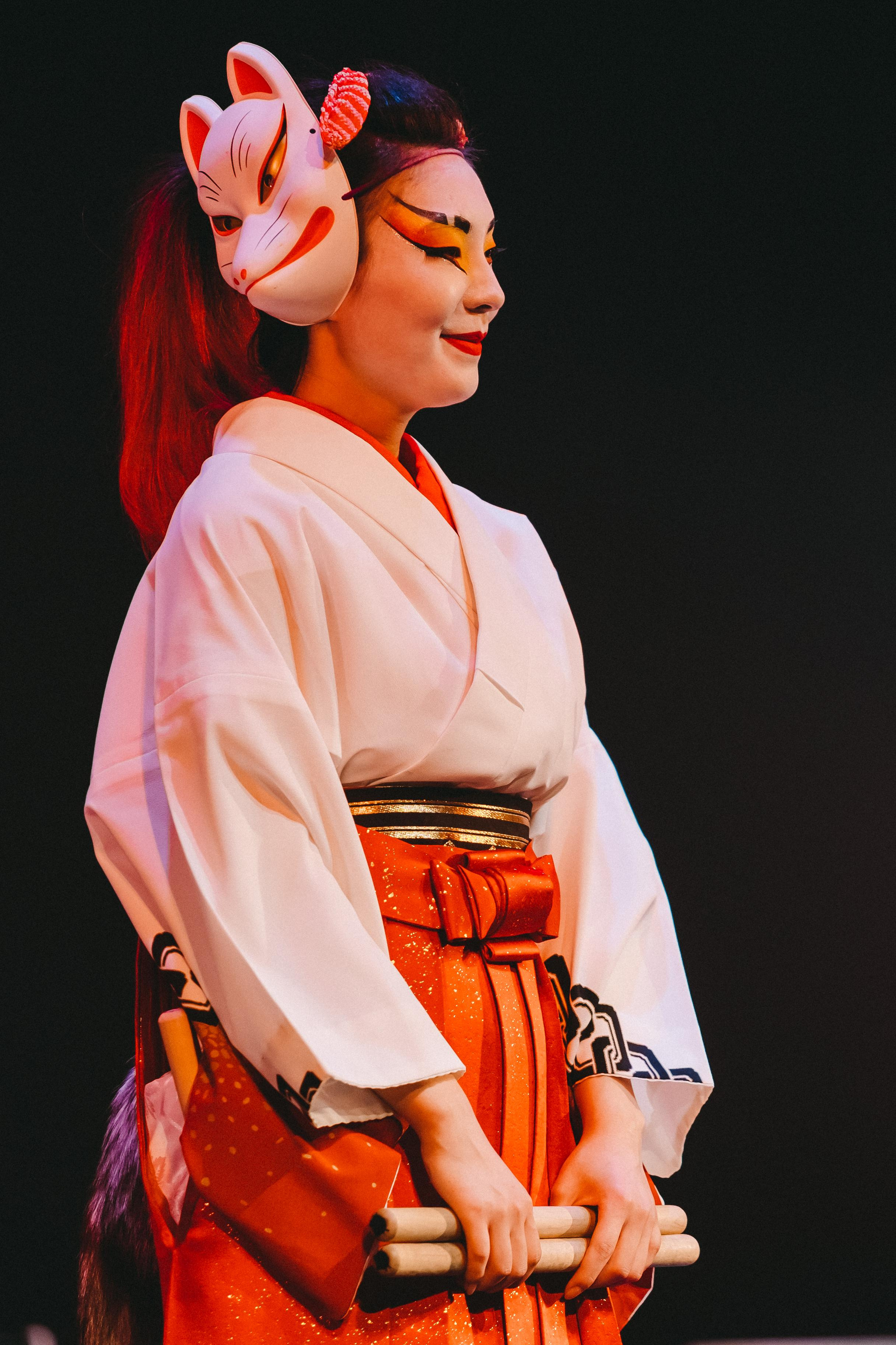 Drum show “Sea of the Blue Forest”. Photographer Sonkina Tatiana (Tanya Ash)