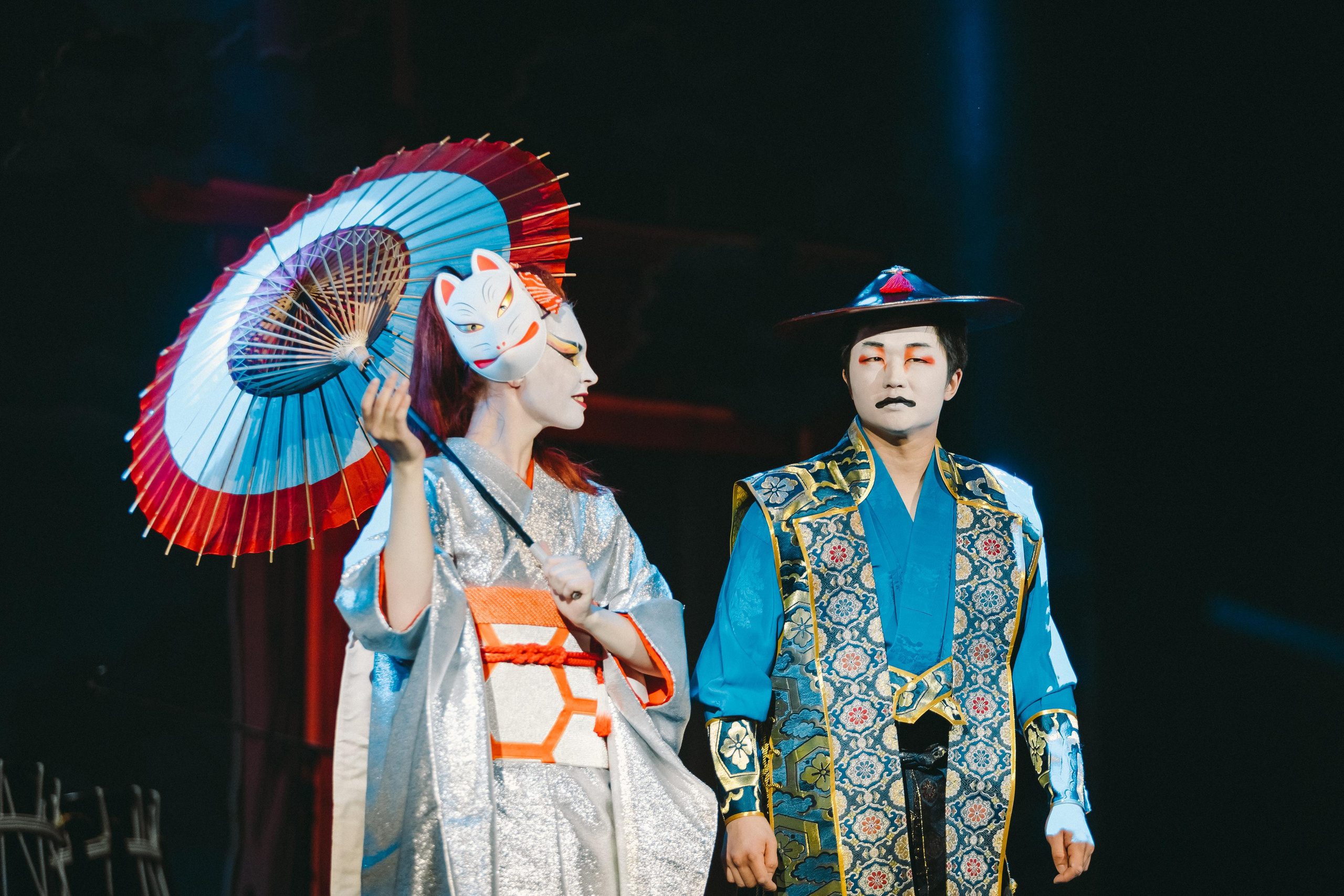 Drum show “Sea of the Blue Forest”. Photographer Sonkina Tatiana (Tanya Ash)