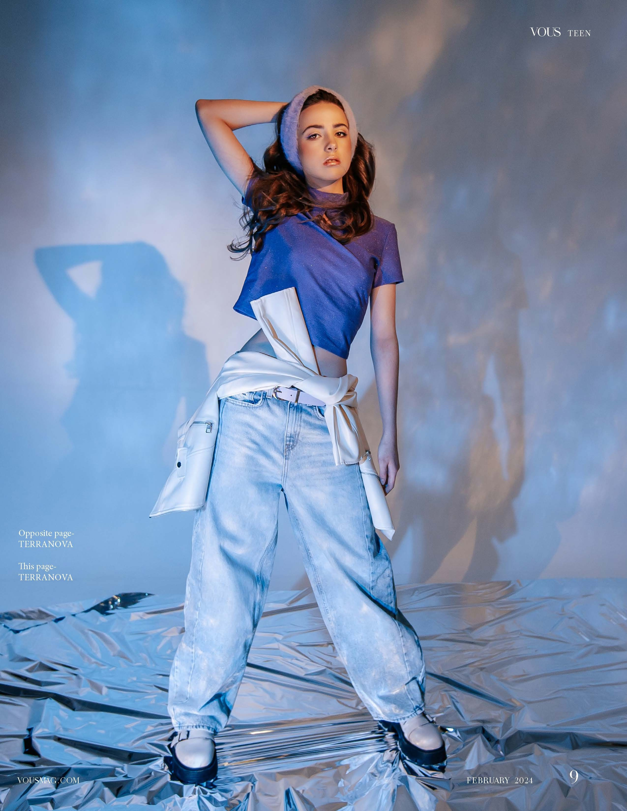 Публикация VOUS MAGAZINE TEEN (PREMIUM Publication Madrid, Spain). Фотограф Тольятти Светлана Пудовкина