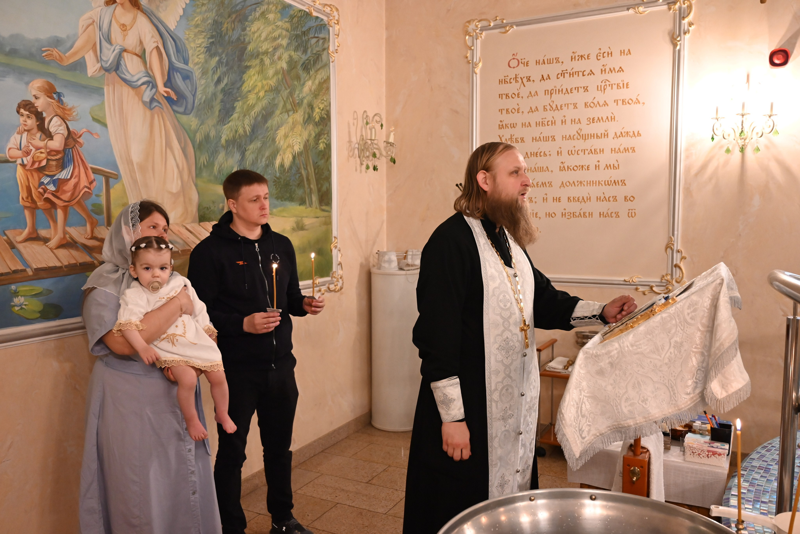 Крещение 7 мая. Семейный и детский фотограф Москва