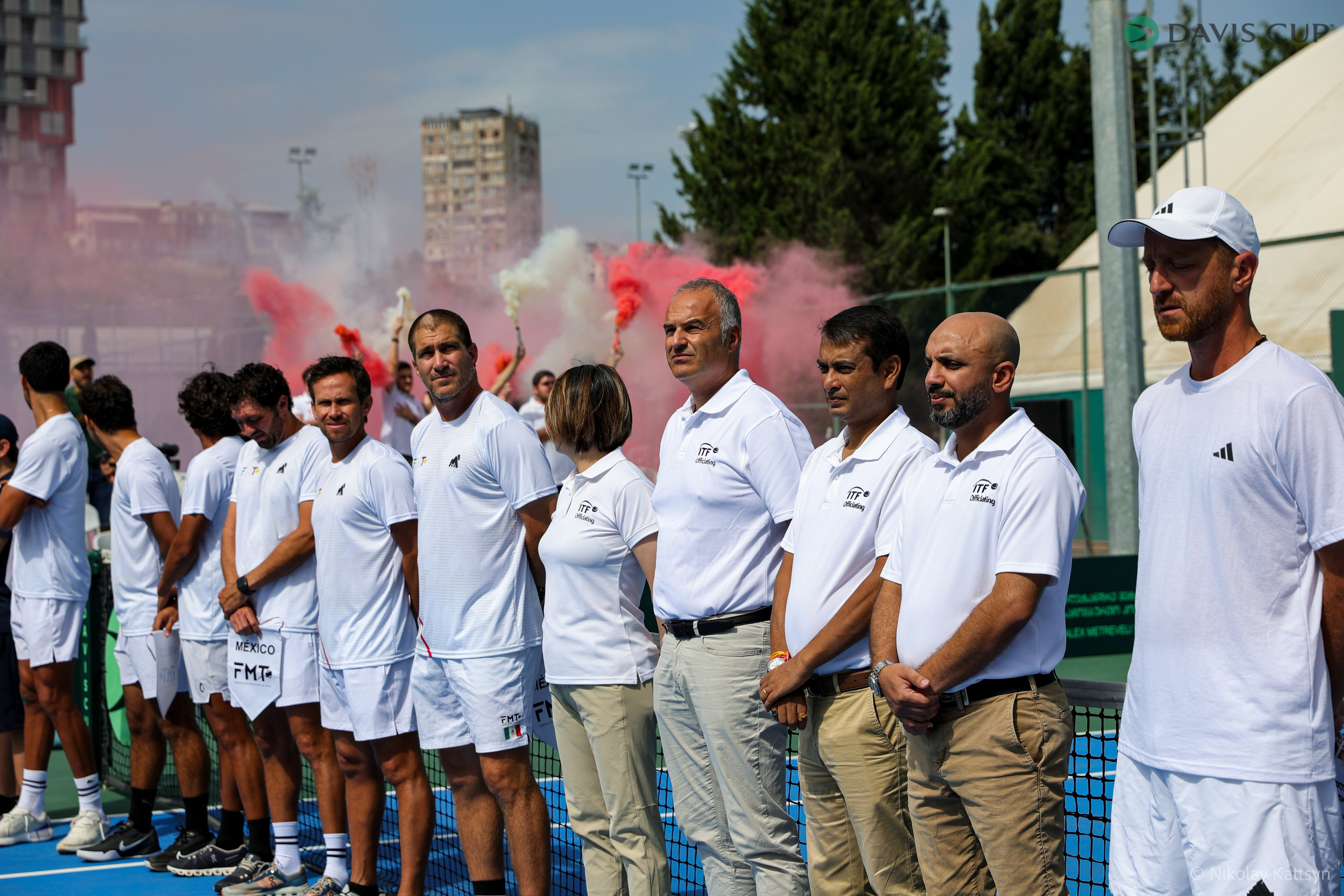 Davis Cup 2024 World Group II, Georgia- Mexico, Tbilisi 14-15 09 2024. Фотограф в Москве портреты | репортажи | спорт