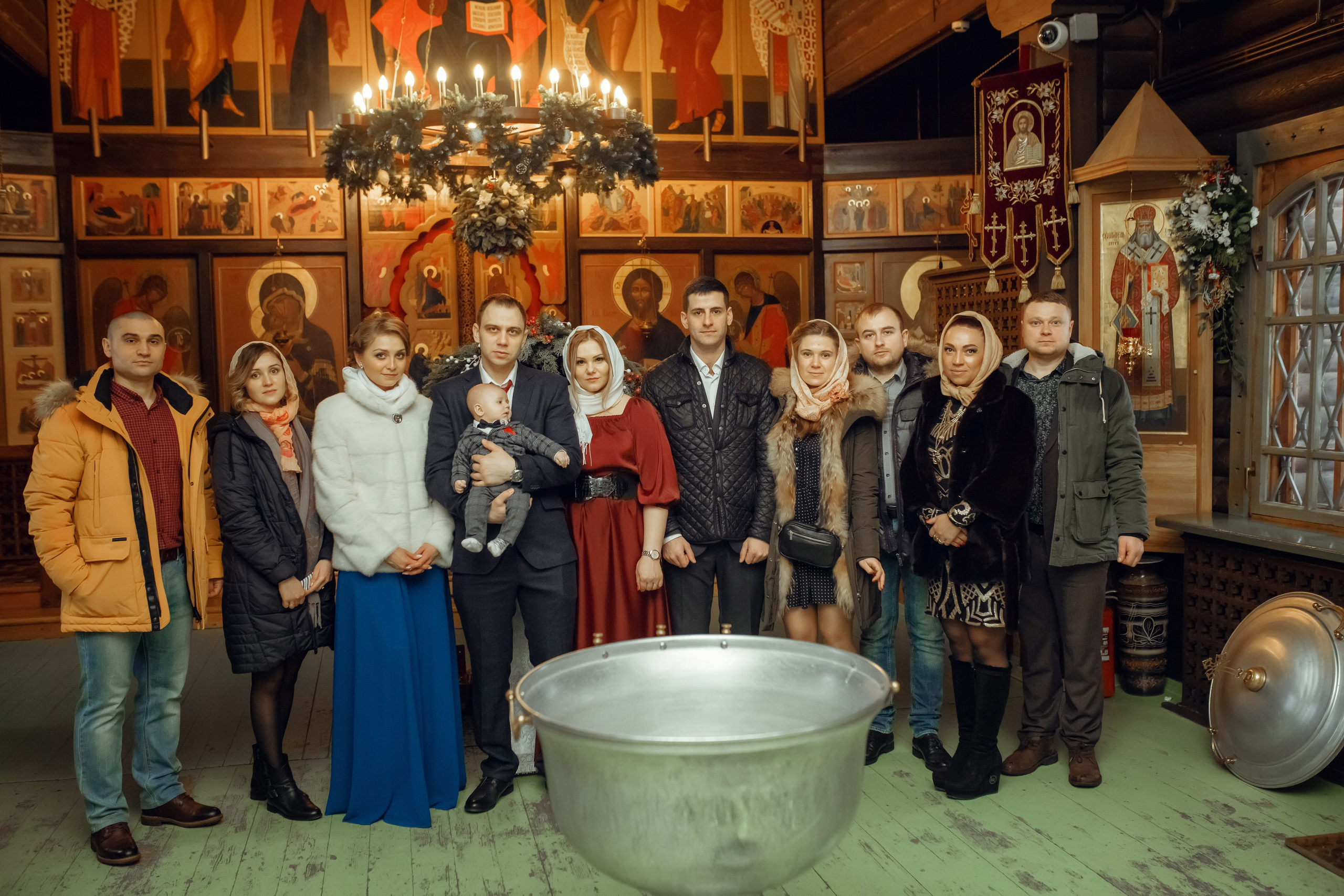 Крещение Александра. Фотограф на Крещение, семейный фотограф в Москве