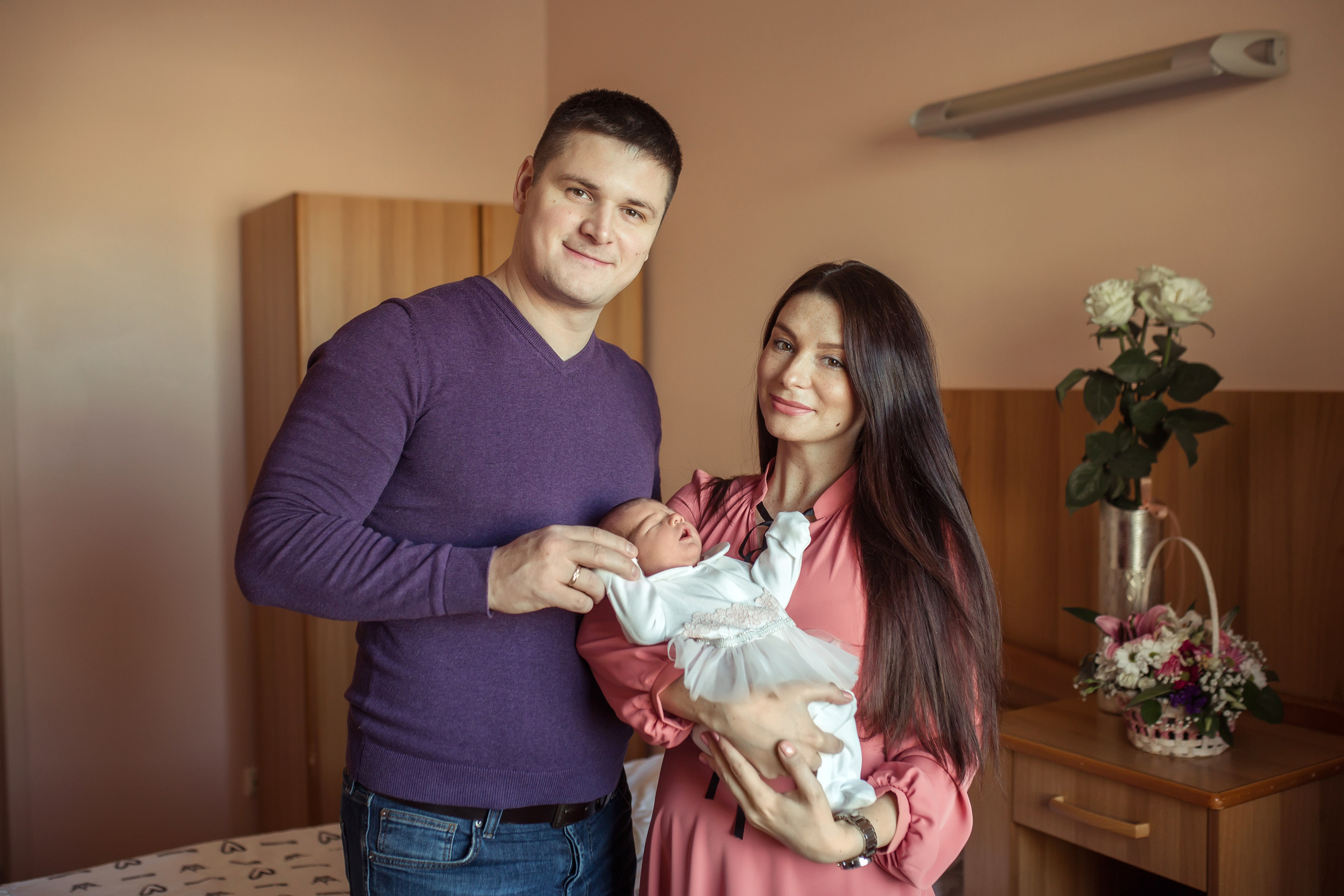 Выписка Милаши. Фотограф на Крещение, семейный фотограф в Москве