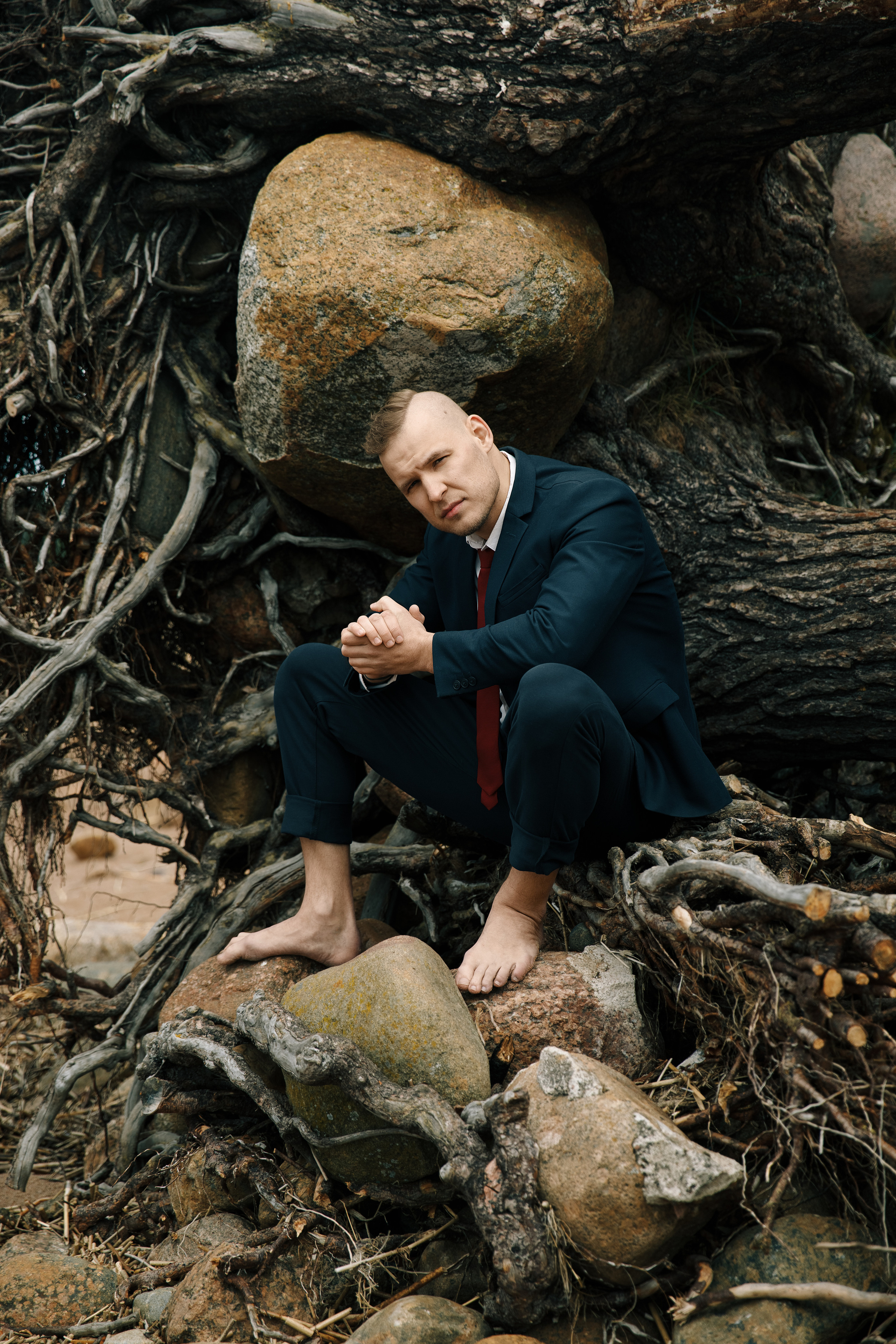 Денис — мужская фотосессия на заливе. Свадебный и портретный фотограф в Санкт-Петербурге Анна Демьянова