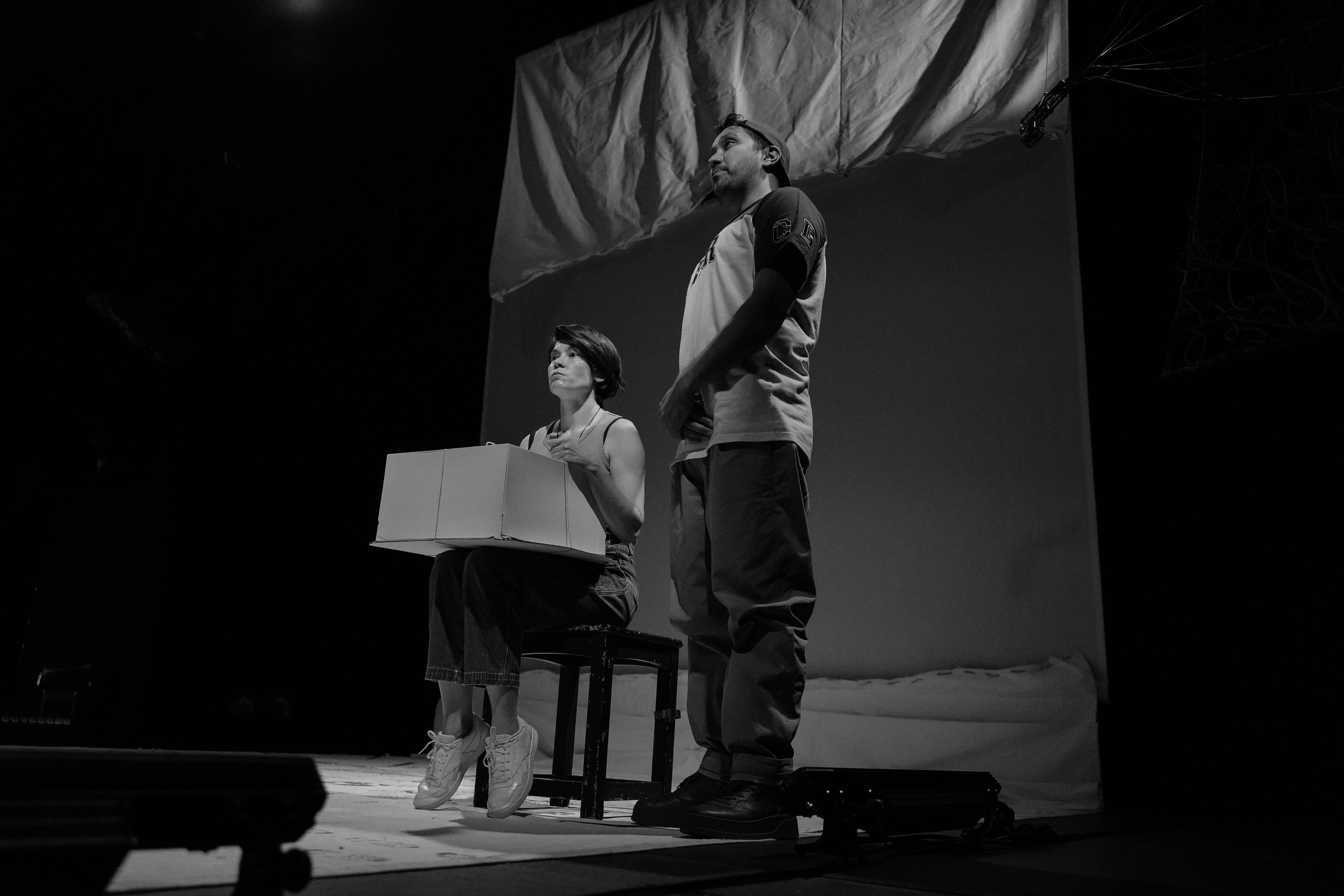 Rehearsal of the play “Mom, who’s that in the picture?”. Katyavasileva