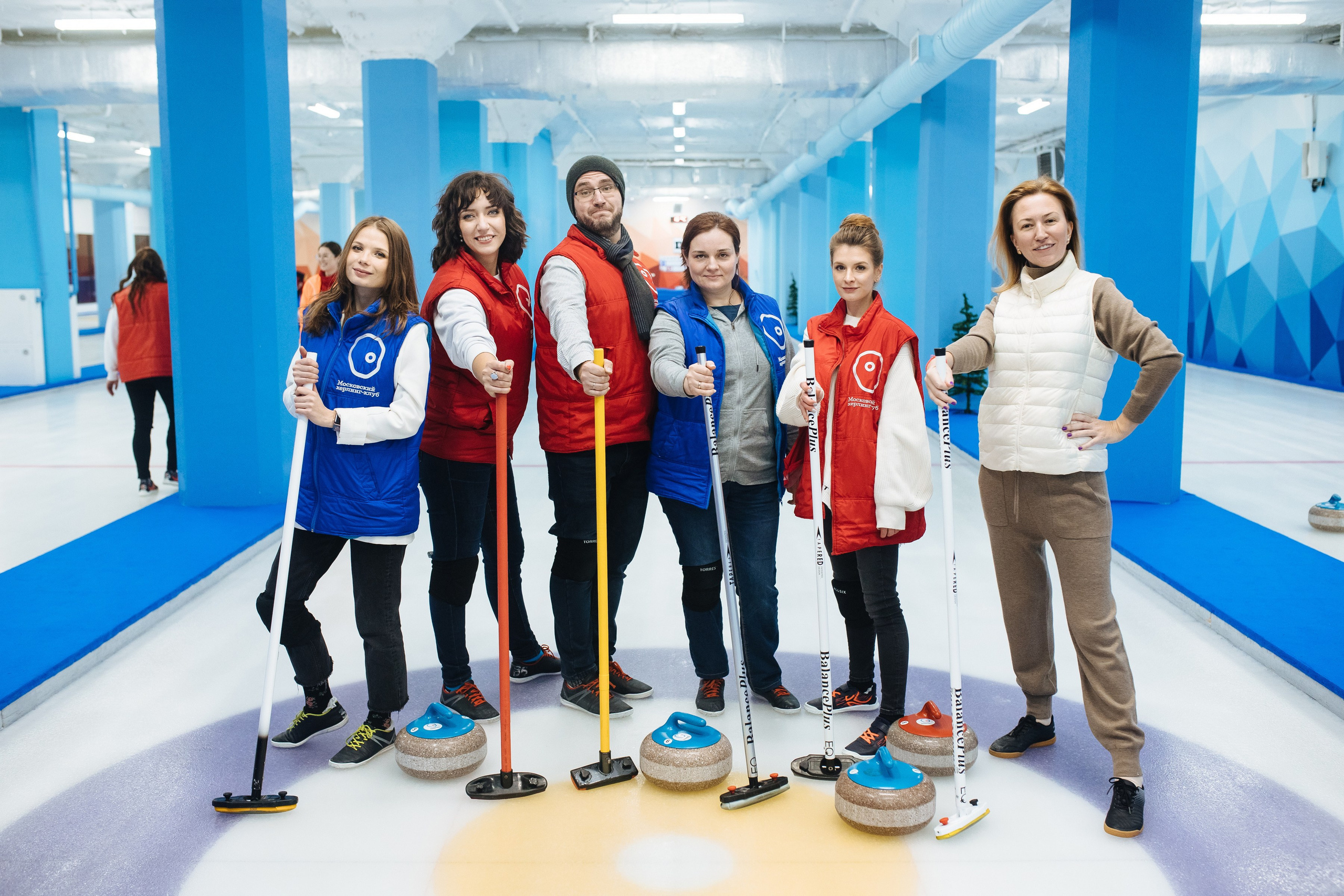 Корпоратив в кёрлинге. Свадебный и семейный фотограф Екатерина Иванова