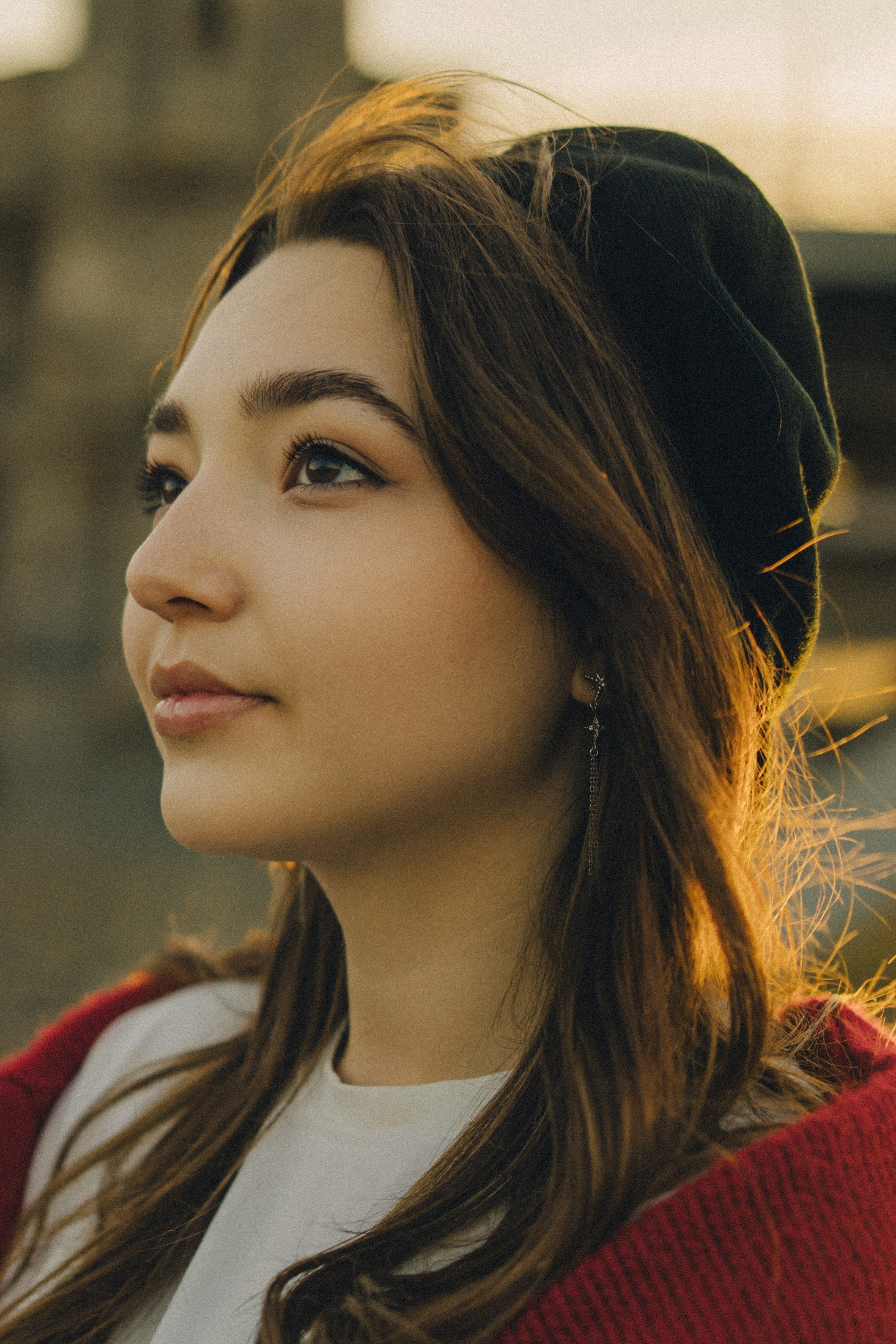 Анастасия | городская фотосессия на набережной. Портретный фотограф Москва