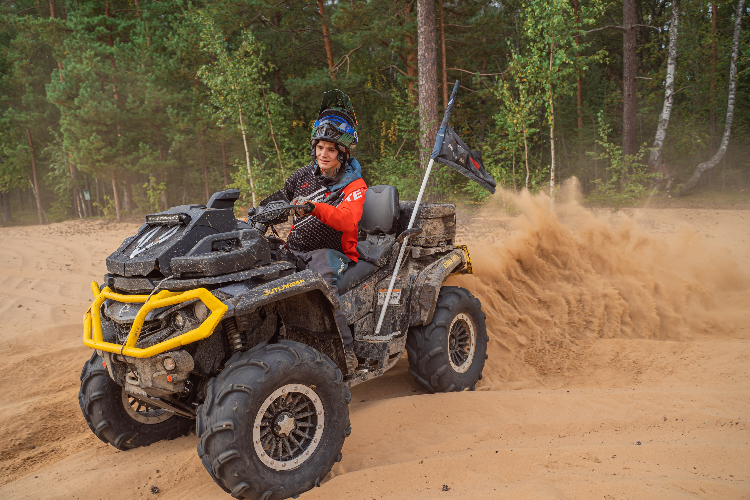 Квадровыезд —спортивный репортаж в Ленинградской области. Свадебный, семейный, портретный, репортажный фотограф в Санкт-Петербурге