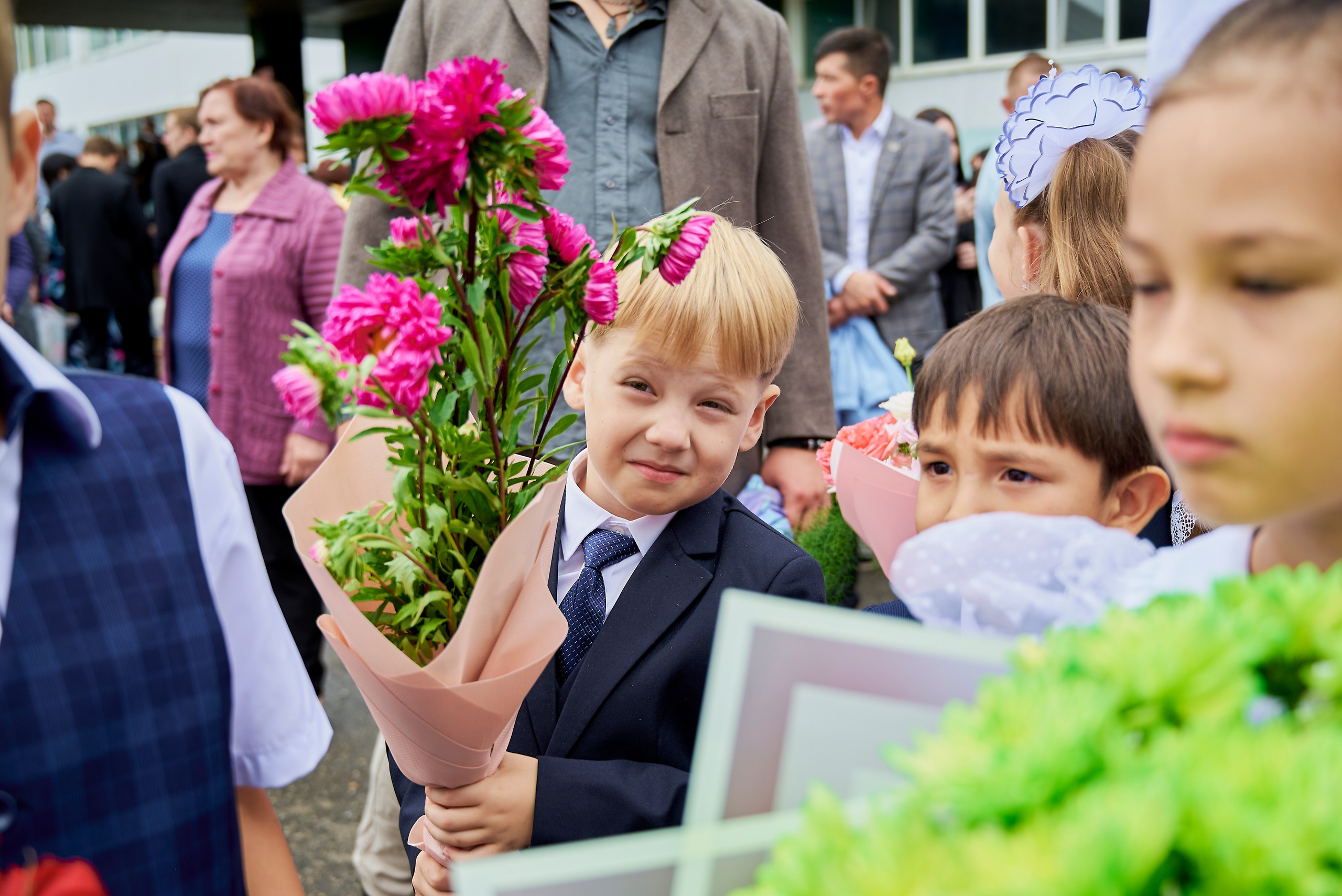 Первый раз в 1-й класс. Фотостудия «Юла»
