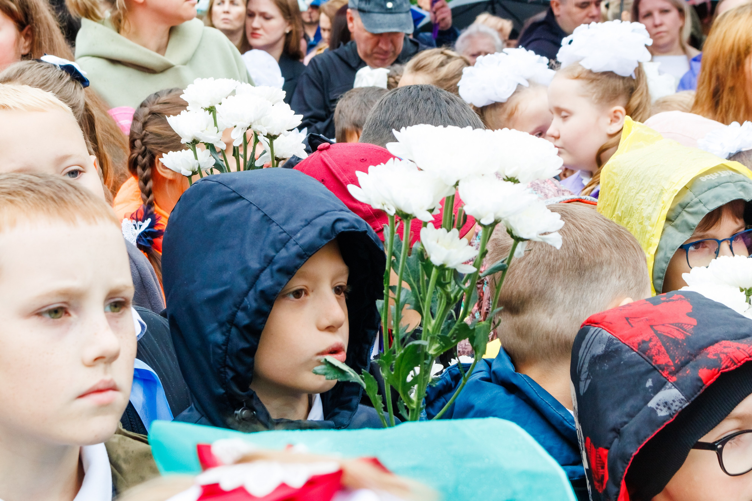 Первый урок школа 206. Фотограф в Новосибирске Евгений Маслов