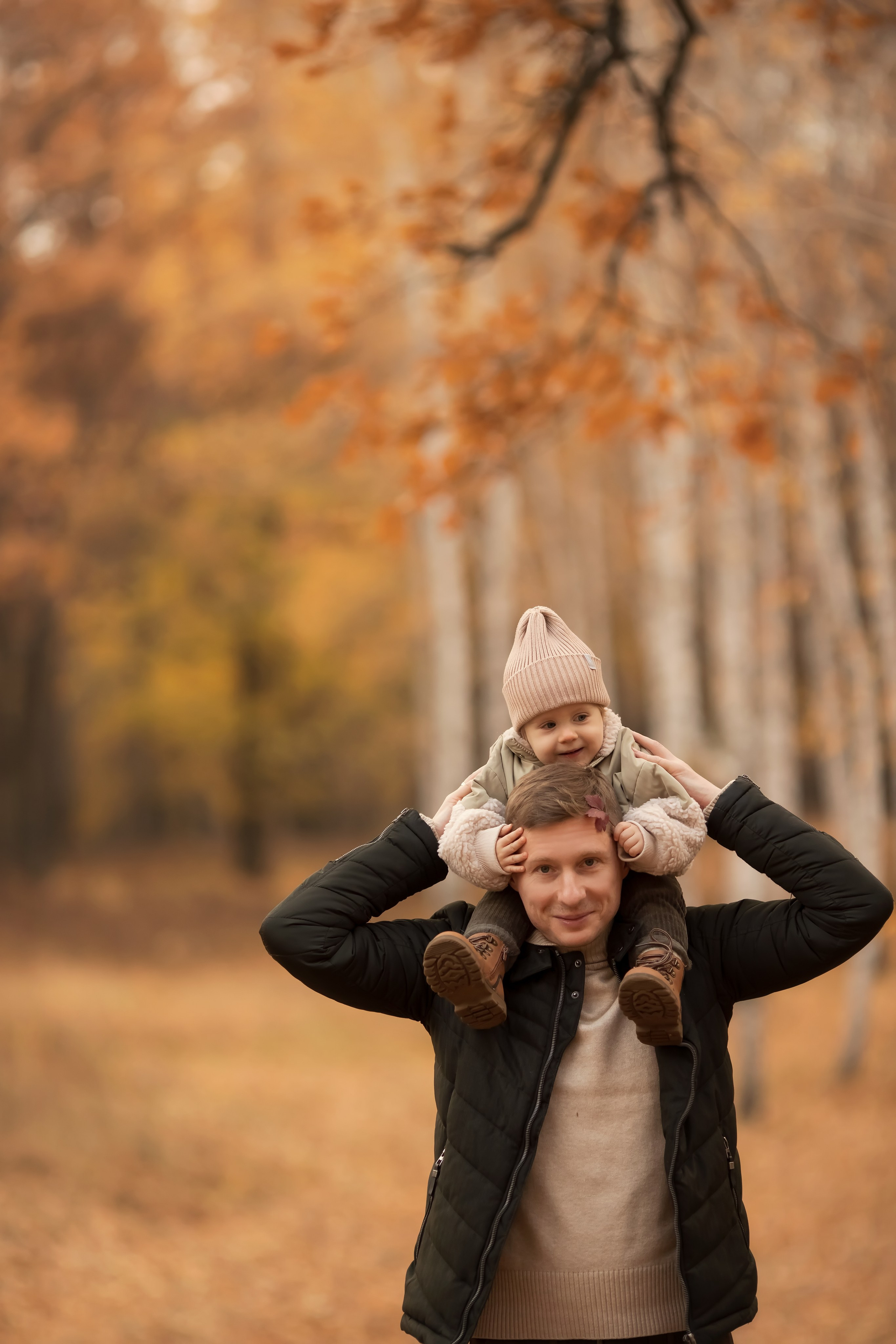 Осень в лесу. Семейный и детский фотограф в Саратове Полина Коткина