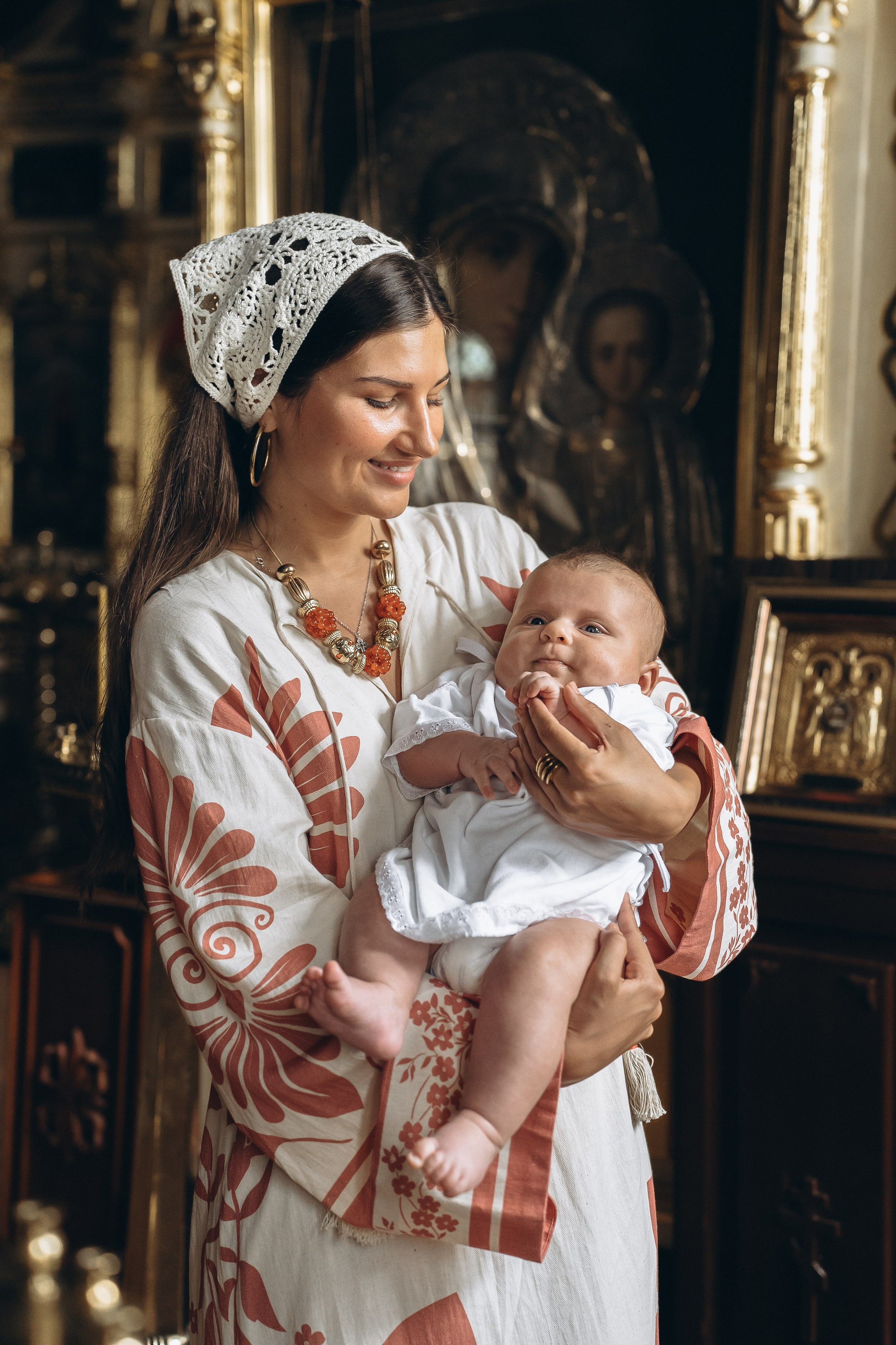 Таинство крещения Максима. Фотограф Ольга Рубцова в Москве и Московской области