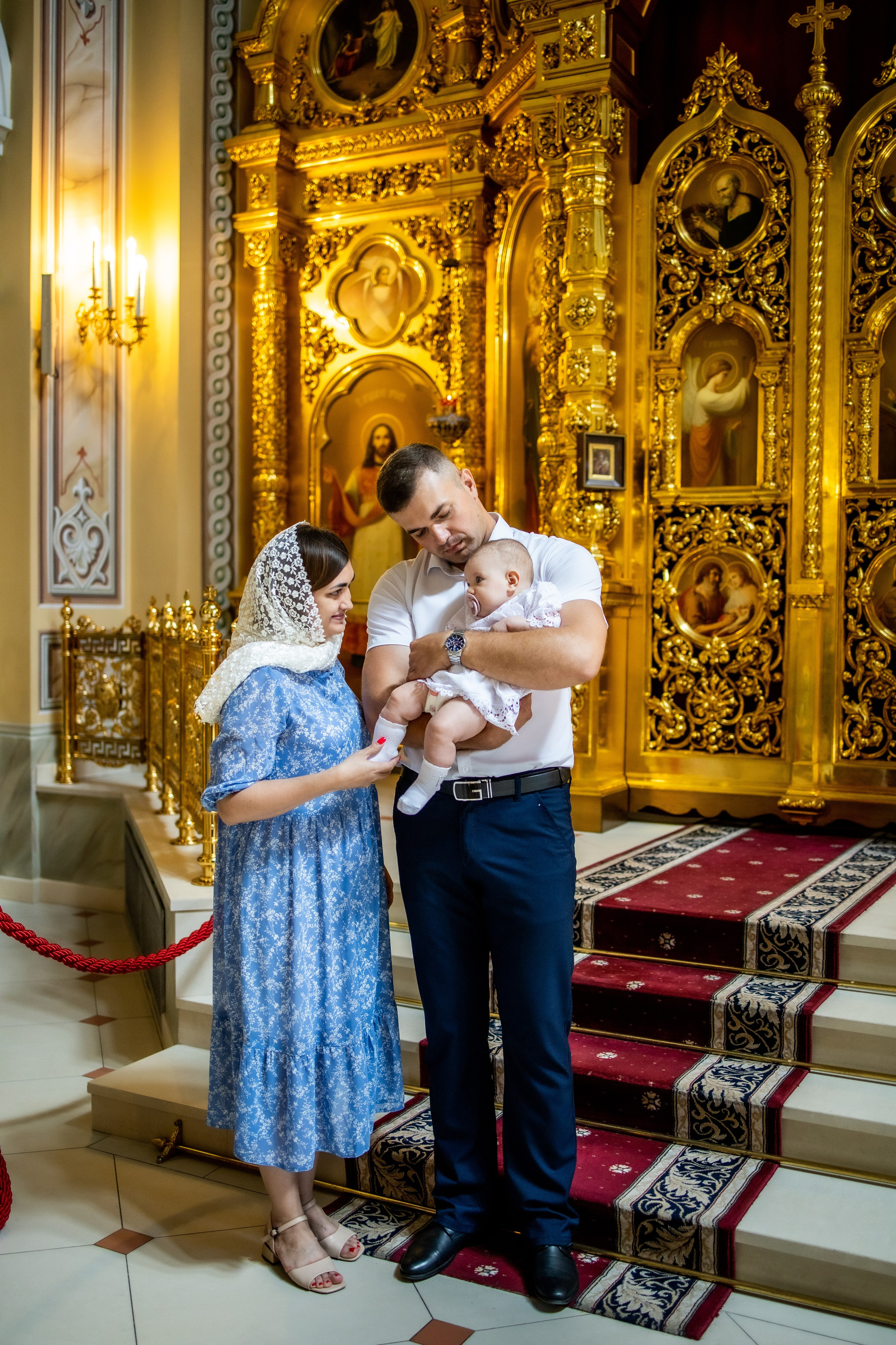 Крещение Нины. Фотограф Надежда Лукьянова