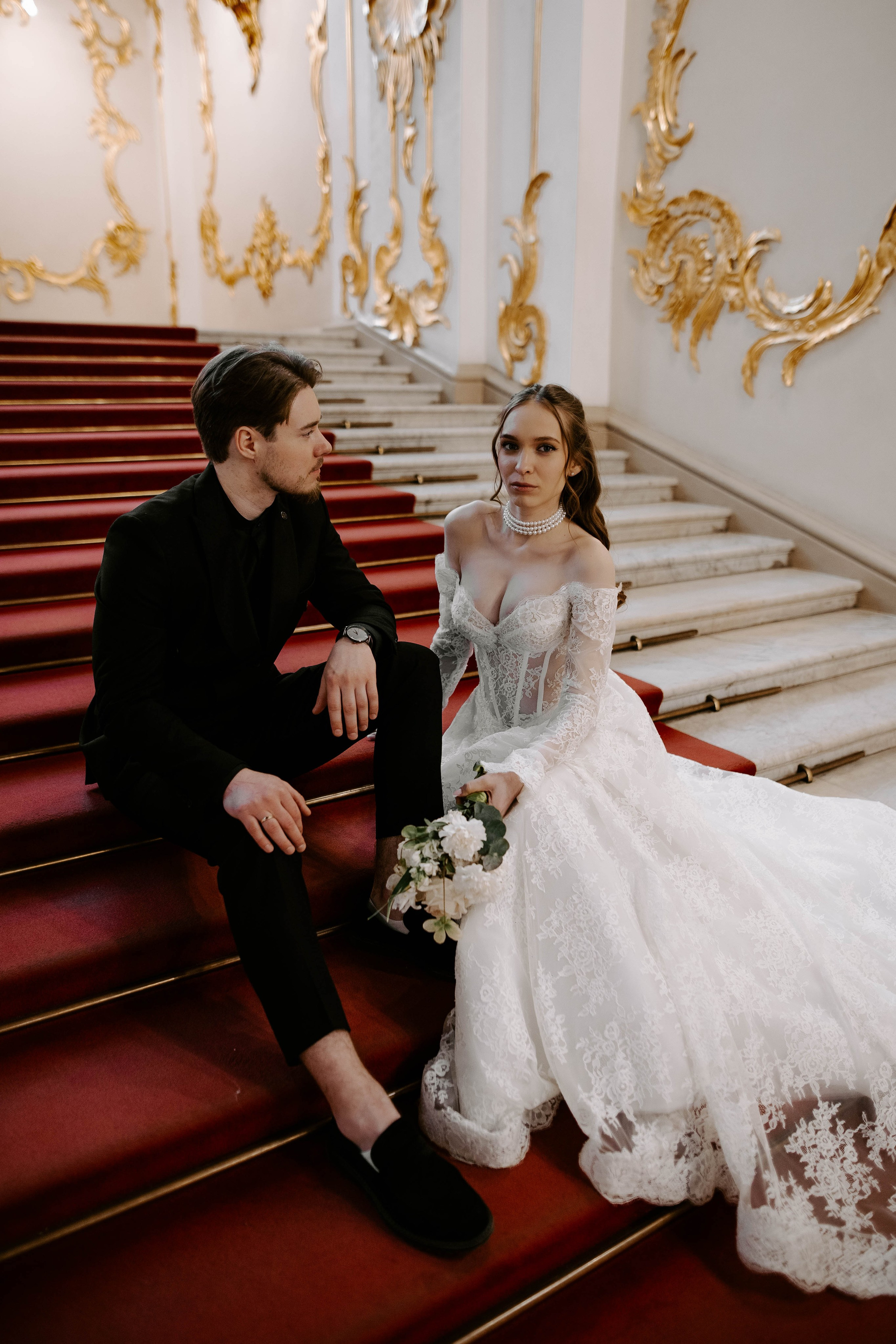 Ольга и Глеб / Эрмитаж. Фотограф Veronika Potaseva