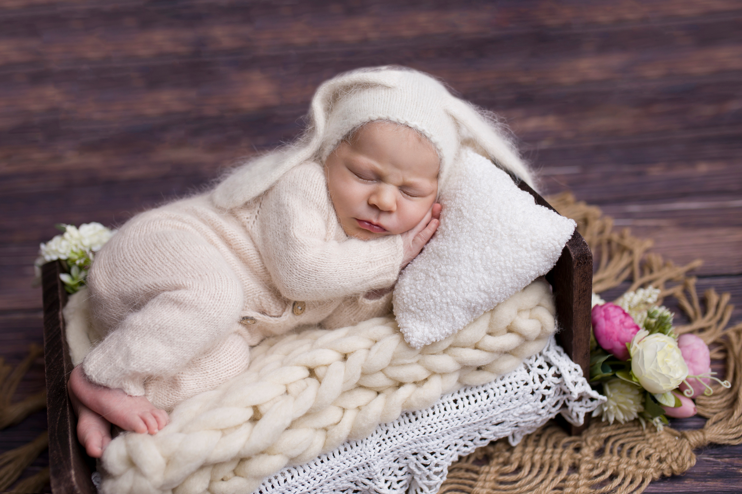 Newborn девочки. Фотограф новорожденных Модяева Ирина