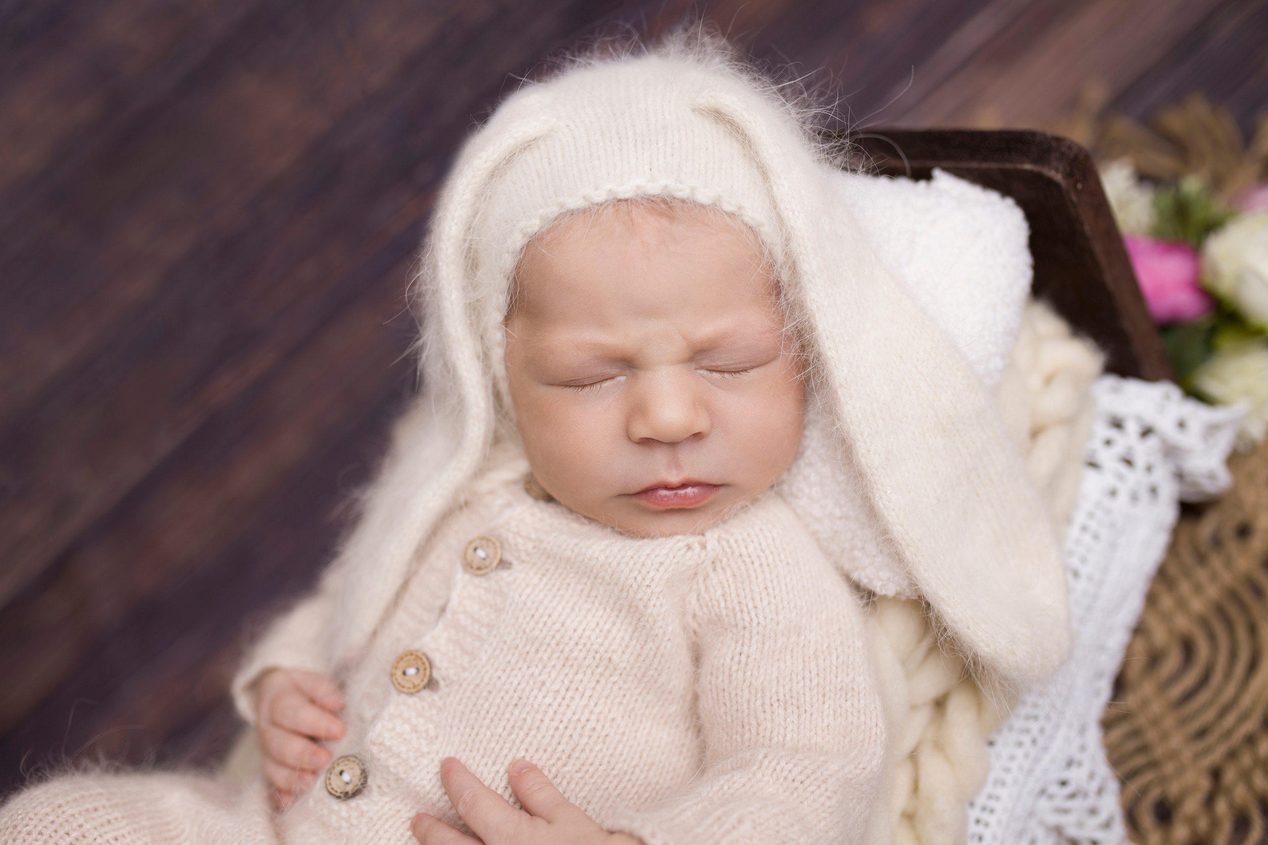 Newborn девочки. Фотограф новорожденных Модяева Ирина