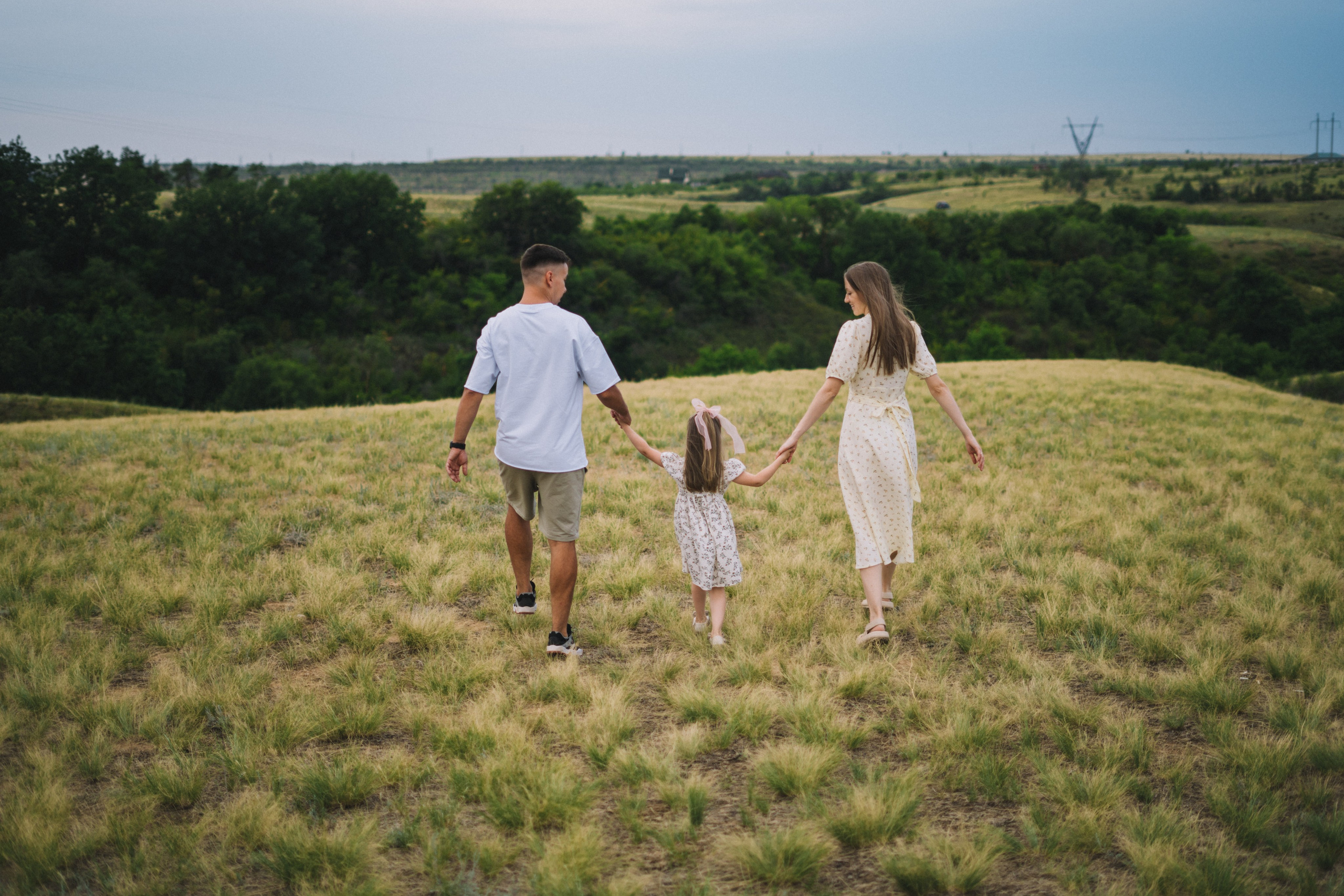 Andrey & Alina & Mira. Фотограф Волгоград