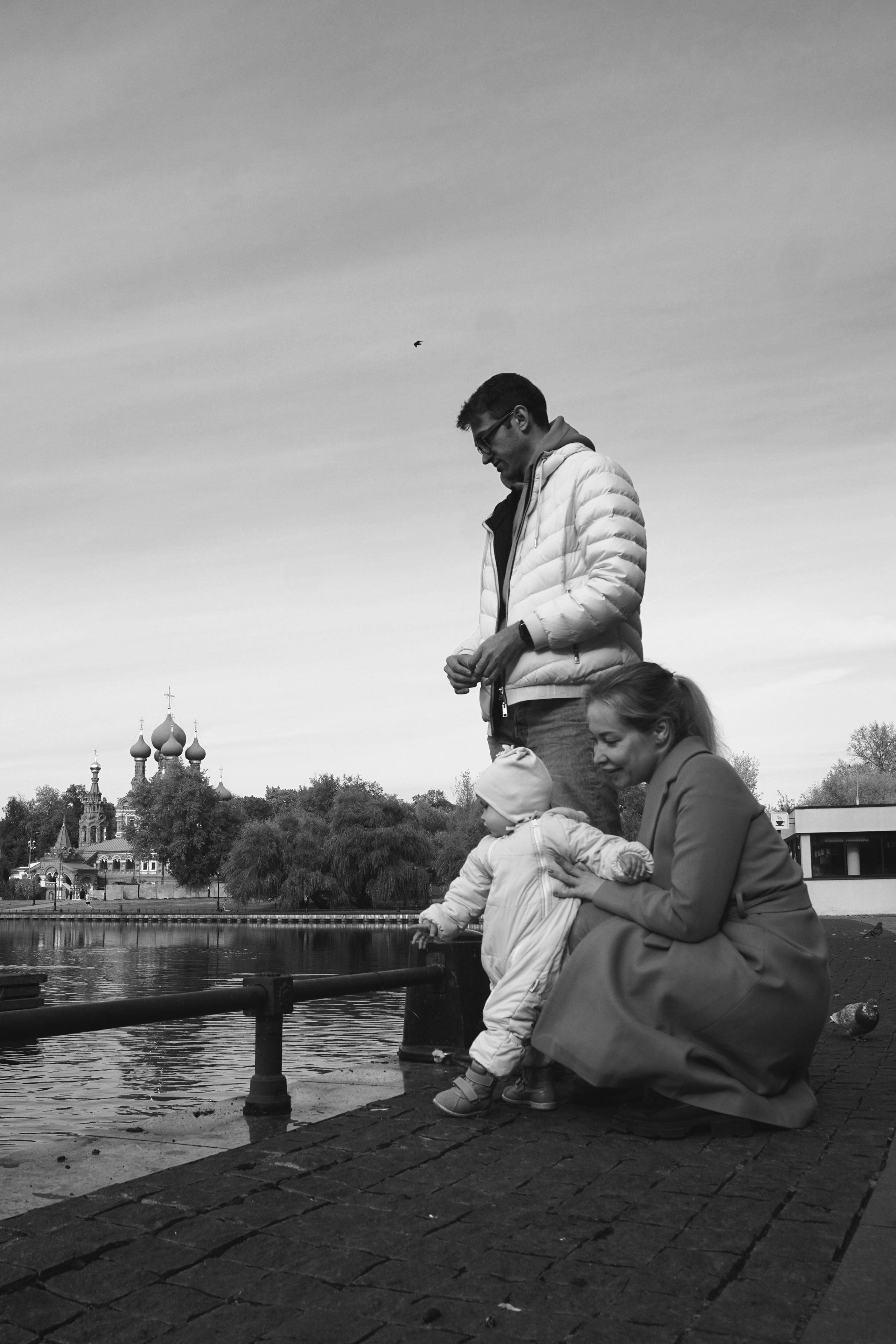 Осень в Останкино c Роксаной, Соней и Григорием. Репортажный и портретный фотограф Татьяна Одинцова