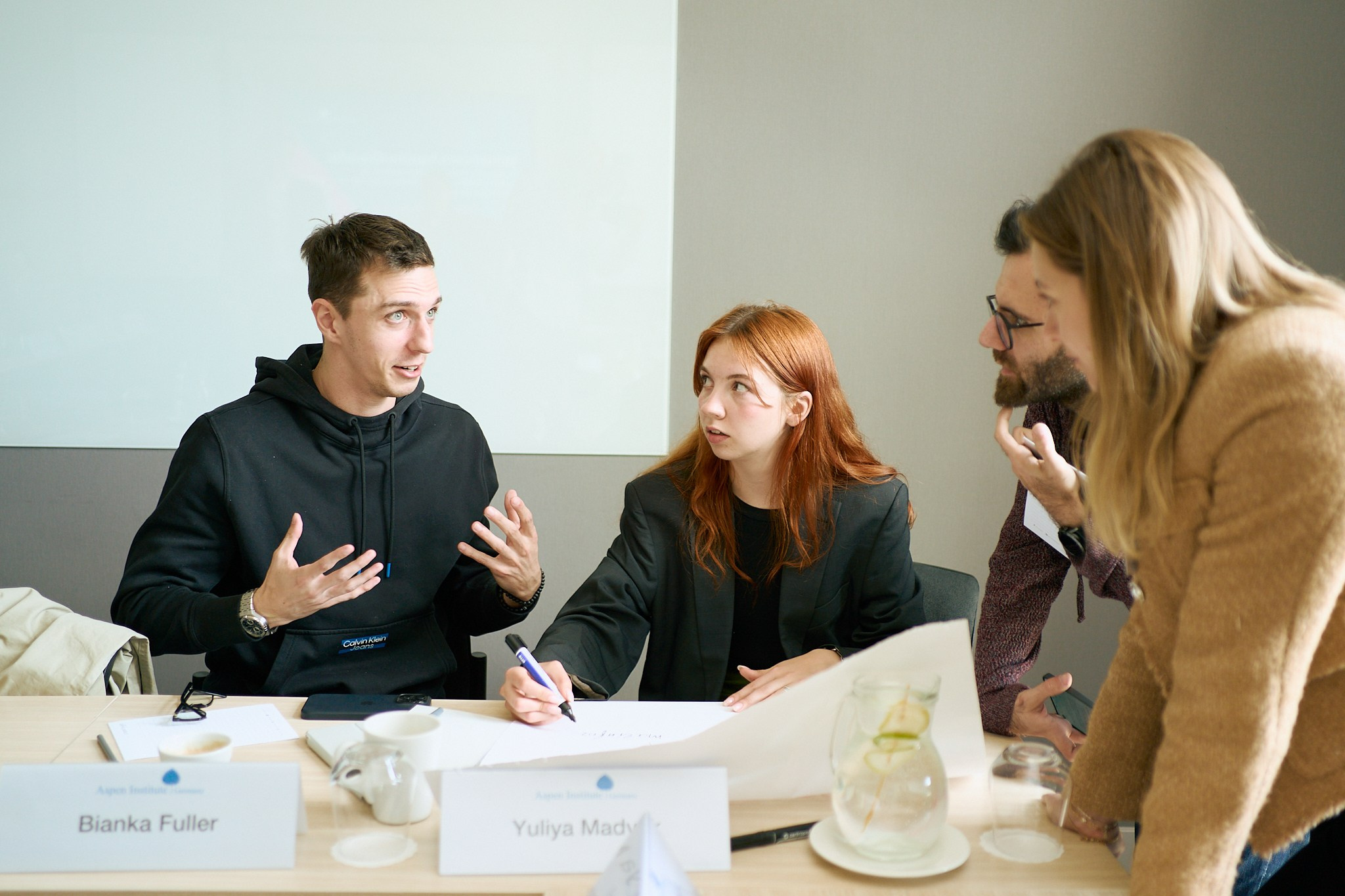 Aspen Institute Germany (Educational tour in Vilnius). Photographer in Vilnius