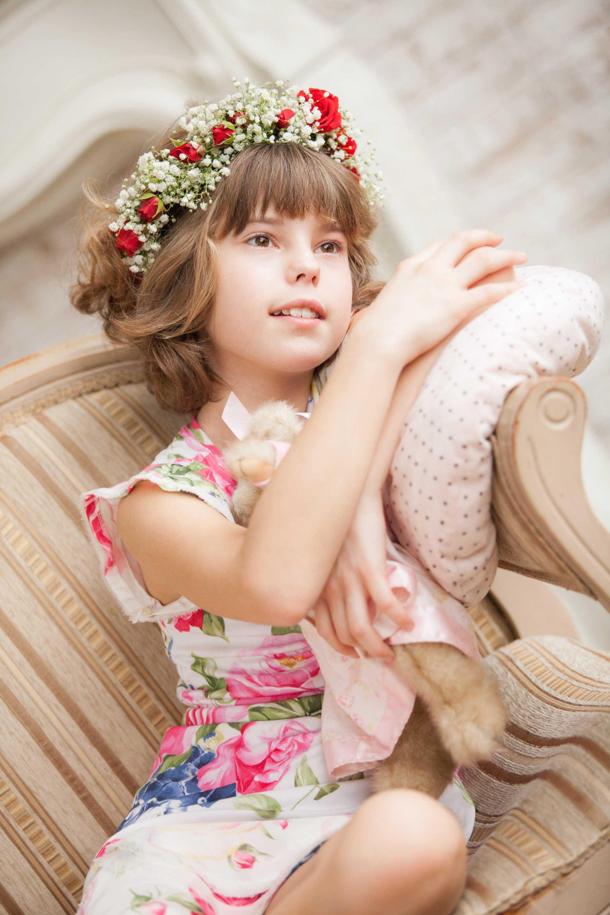 Детская съемка. Антон и Татьяна Денисенко