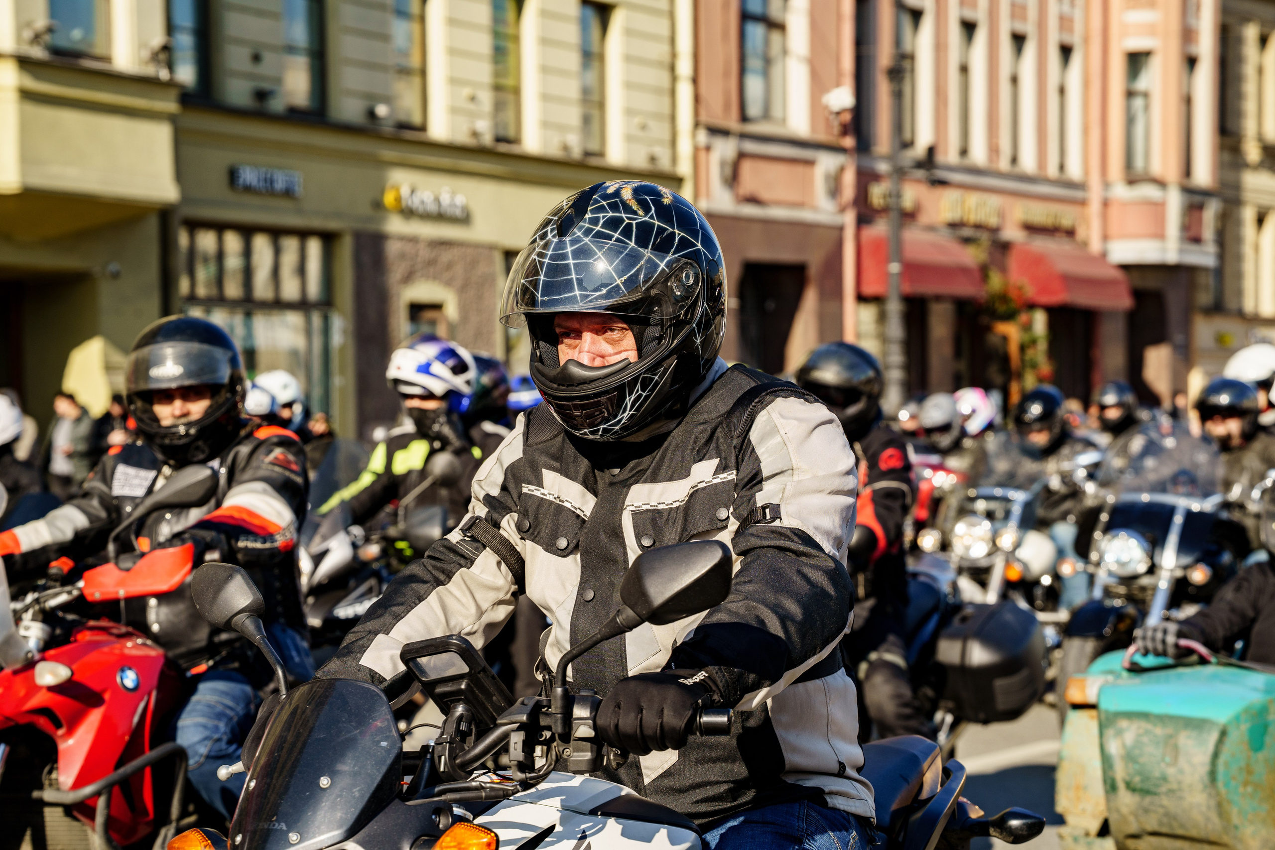 Прохват мотоклуба Norman Riders ч.1. Концертный и репортажный фотограф в Санкт-Петербурге Слава Пахомов