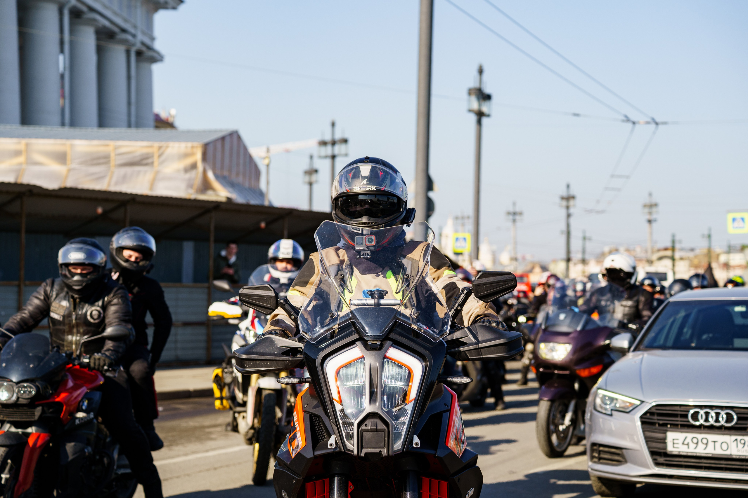 Прохват мотоклуба Norman Riders ч.1. Концертный и репортажный фотограф в Санкт-Петербурге Слава Пахомов