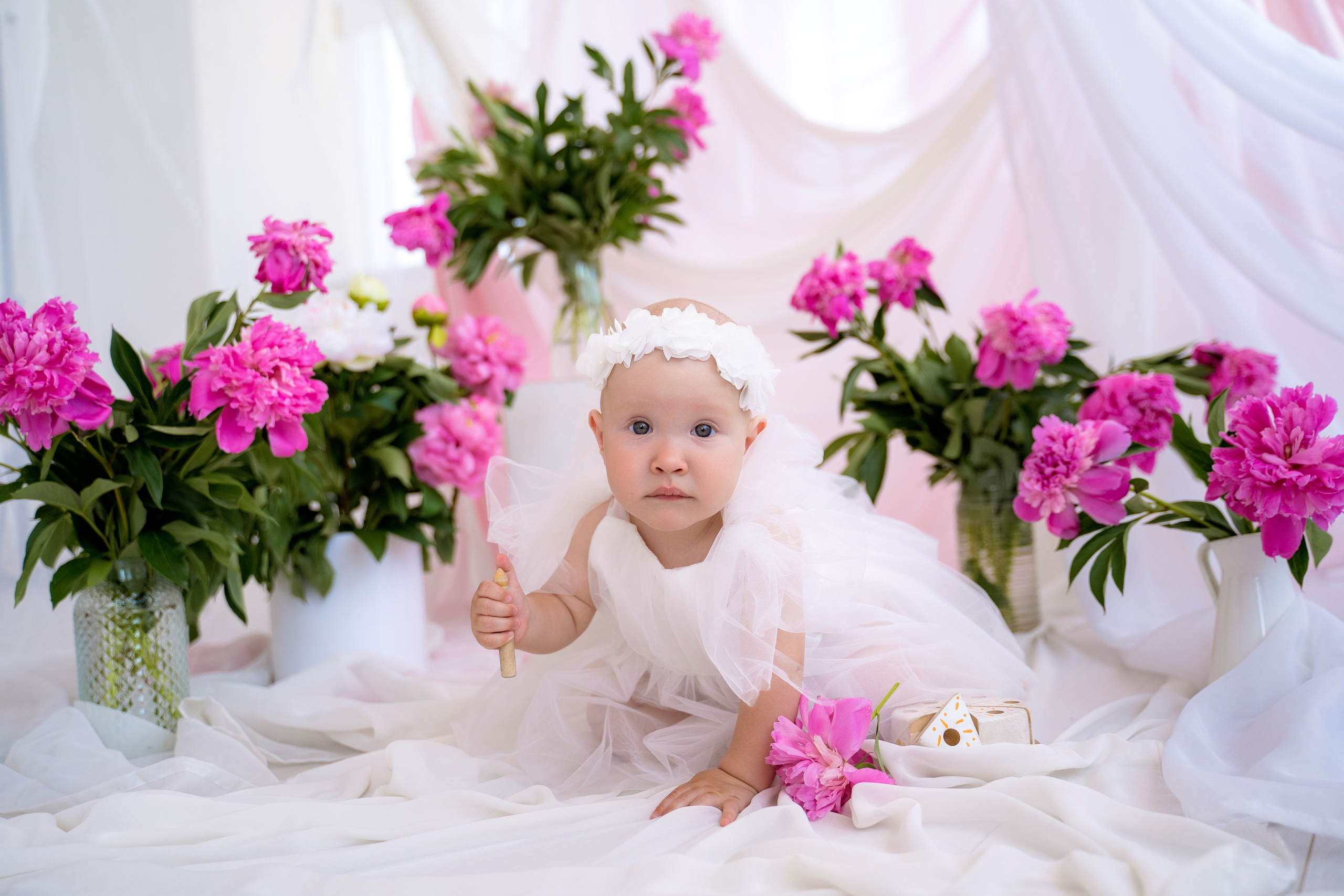 Пионы. Фотостудия Малина в городе Улан-Удэ. Фотограф Ирина Жарникова