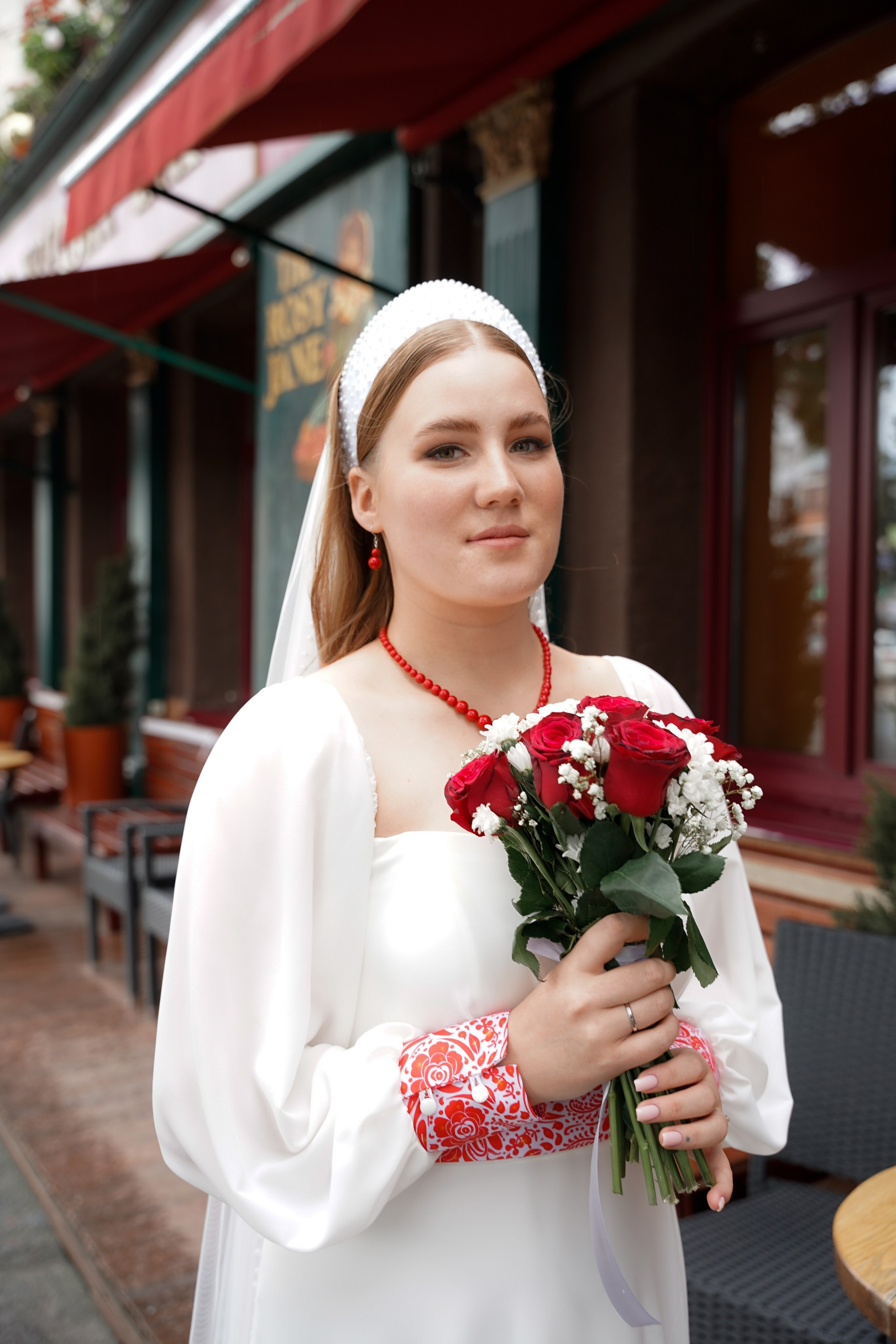 Свадебная фотосессия в русском стиле