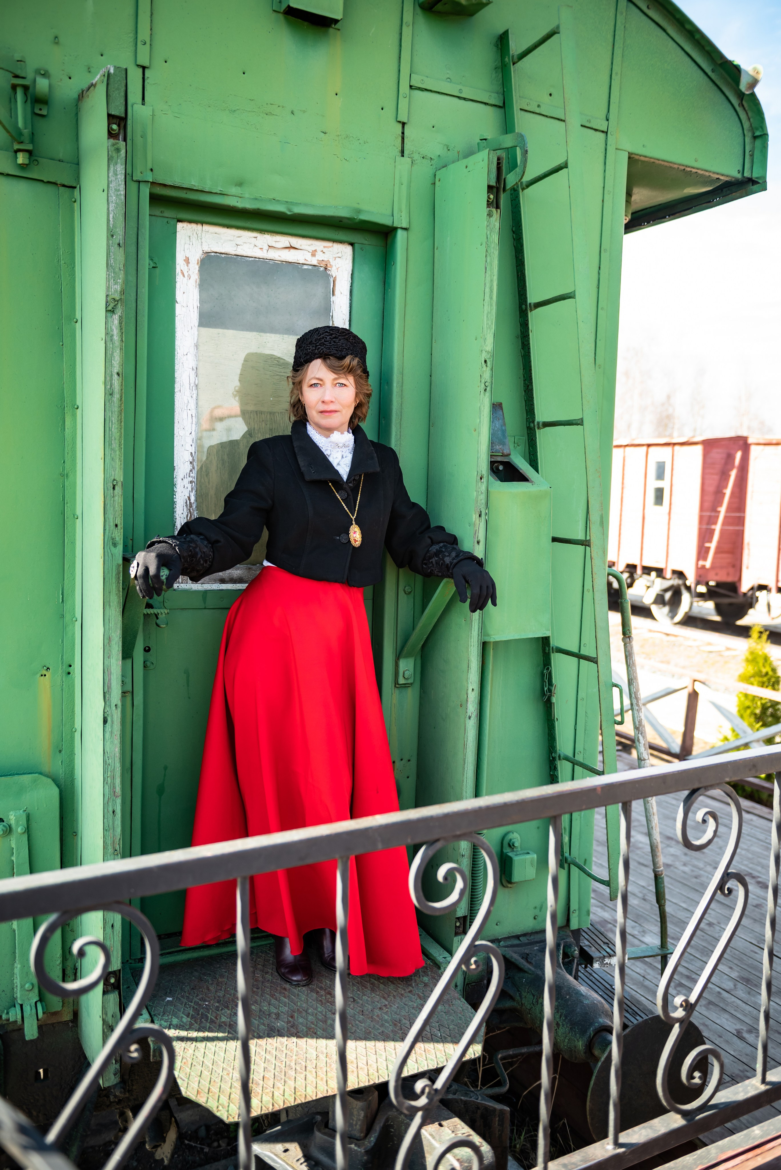 Наталья и Ретропоезд. Свадебный и семейный фотограф в Дзержинске Екатерина Шулакова