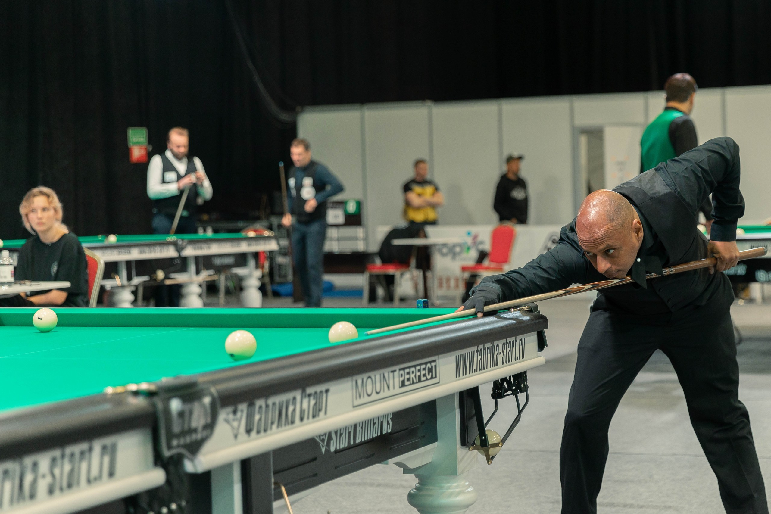 Чемпионат мира по бильярду. Экспоцентр. Репортажный фотограф в Новосибирске Алена Помазунова