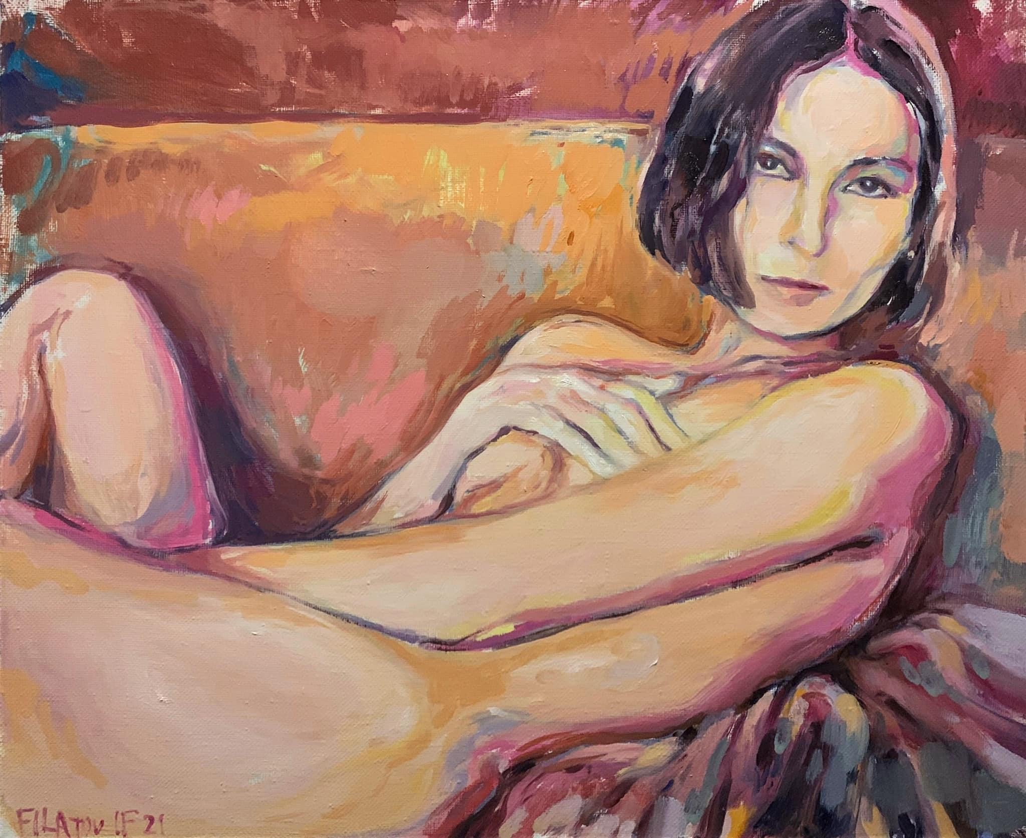 PORTRAITS. Visual artist Ilia Filatov