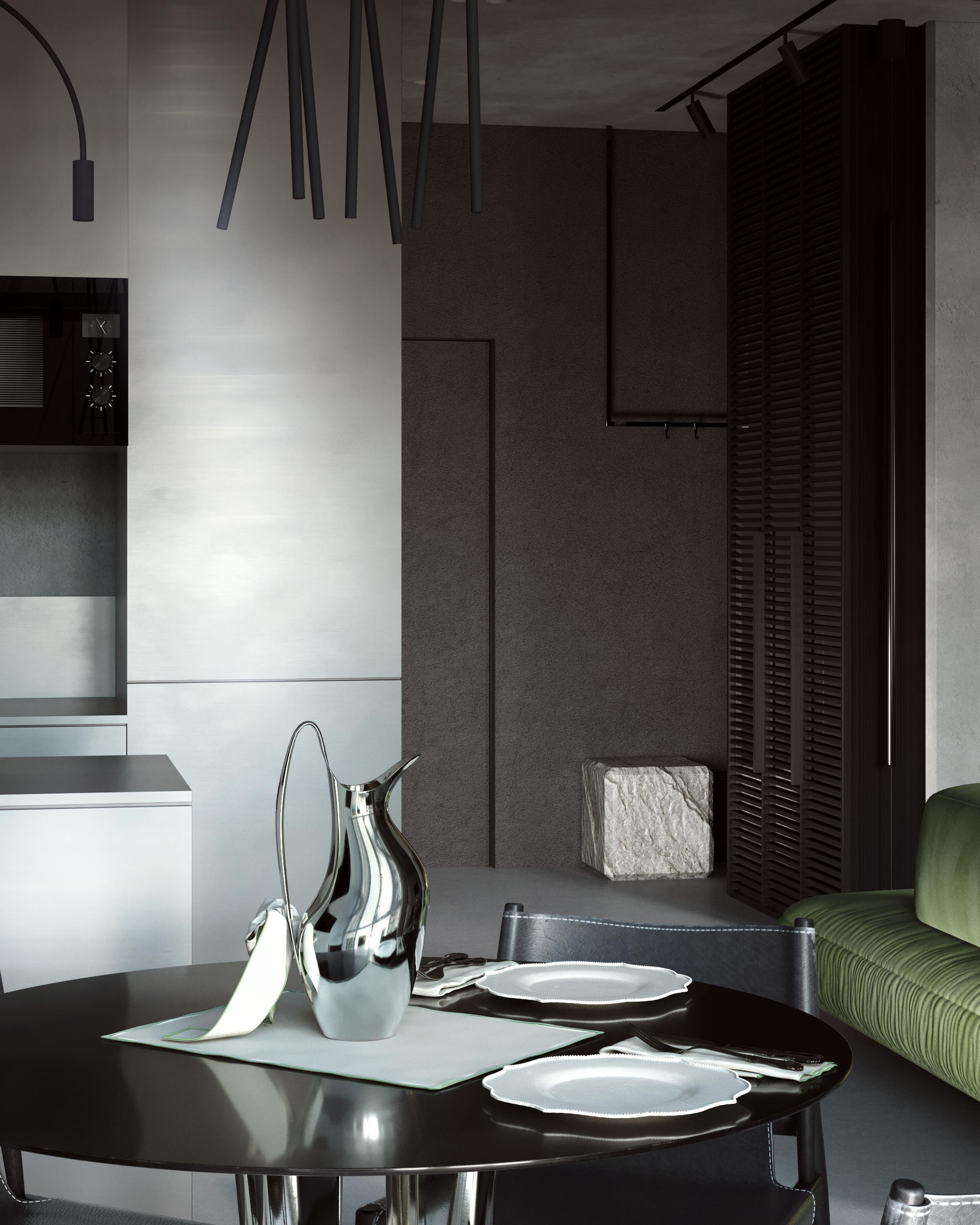 Apartment 2. Анастасия Березовская | Премиальная 3D-визуализация и нейрокреатив