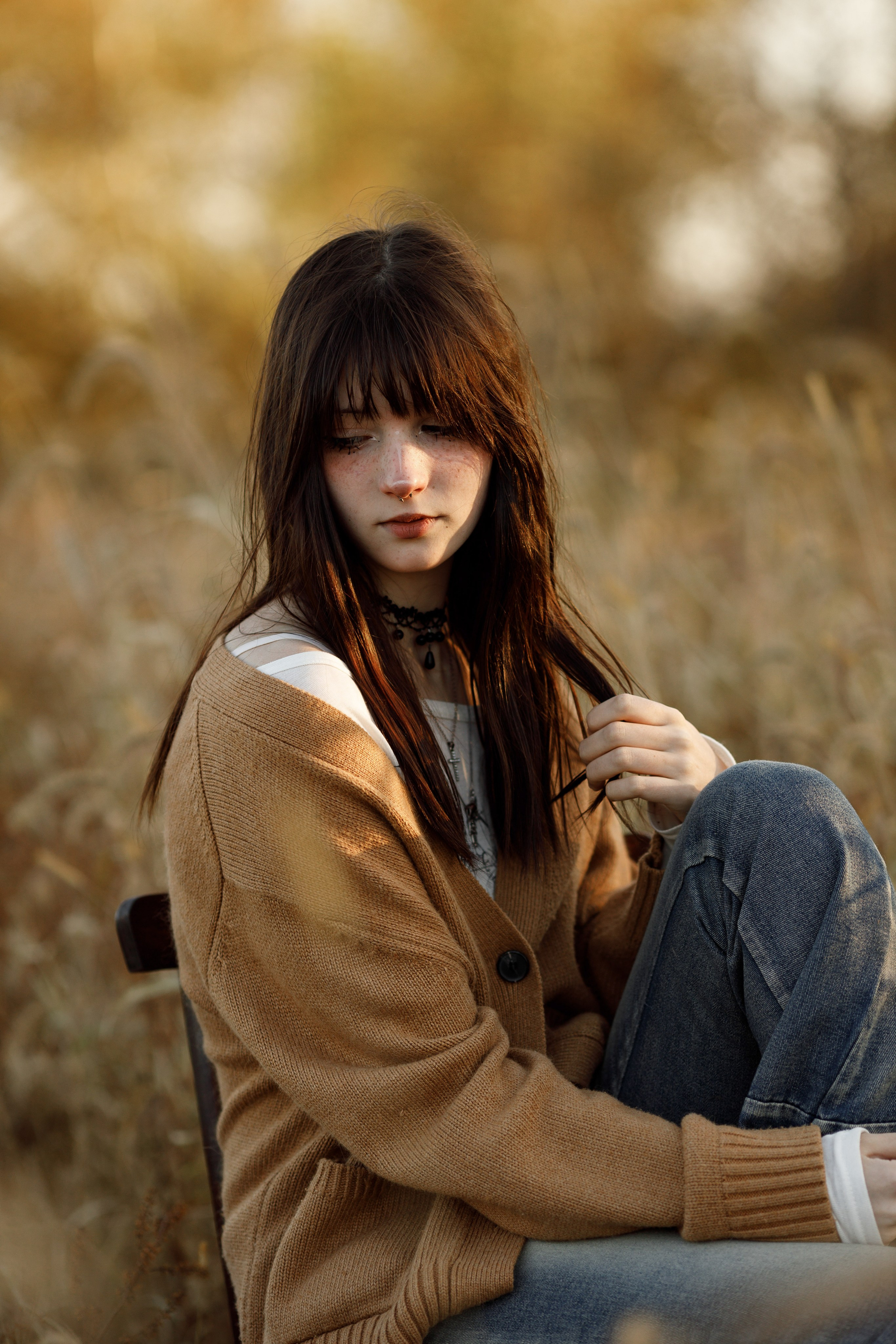 Осень 11 класс (съемка в поле). Photoalbum-vl.ru