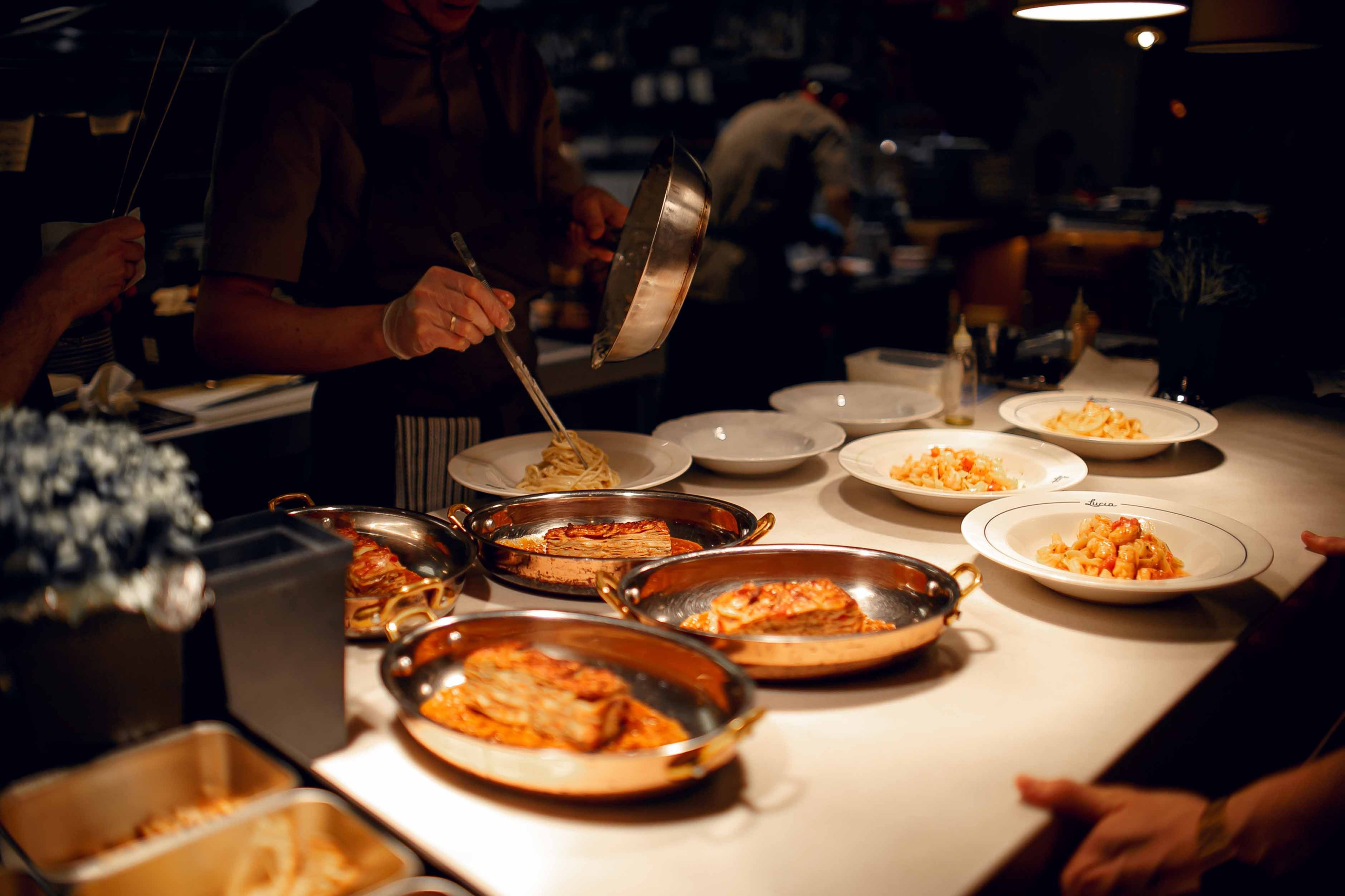 Гастроужин в «Остерия Лючия». Ваш репортажный фотограф Артемий Антонов