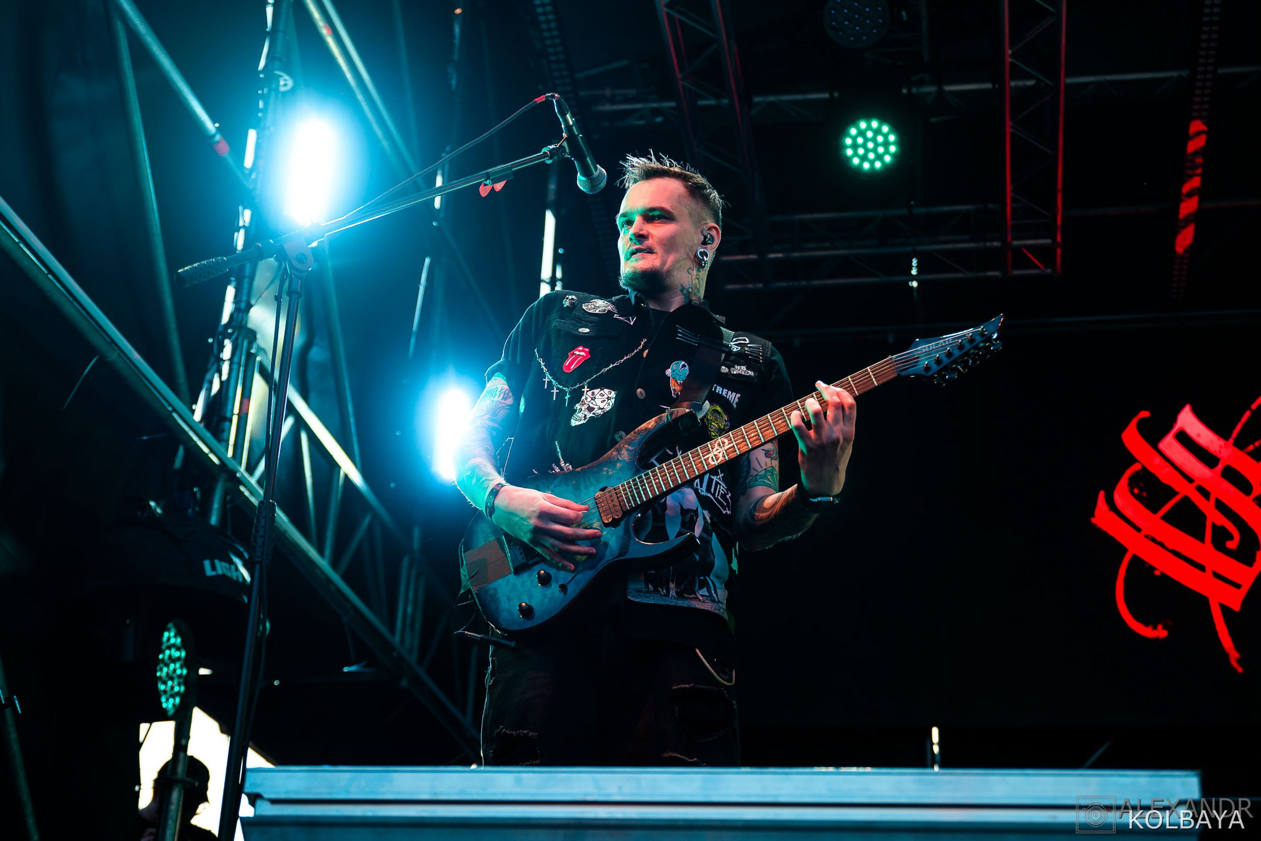 Концерт Stigmata на Red Summer (09.07.2025). Концертный и театральный репортажный фотограф в Москве Александр Колбая