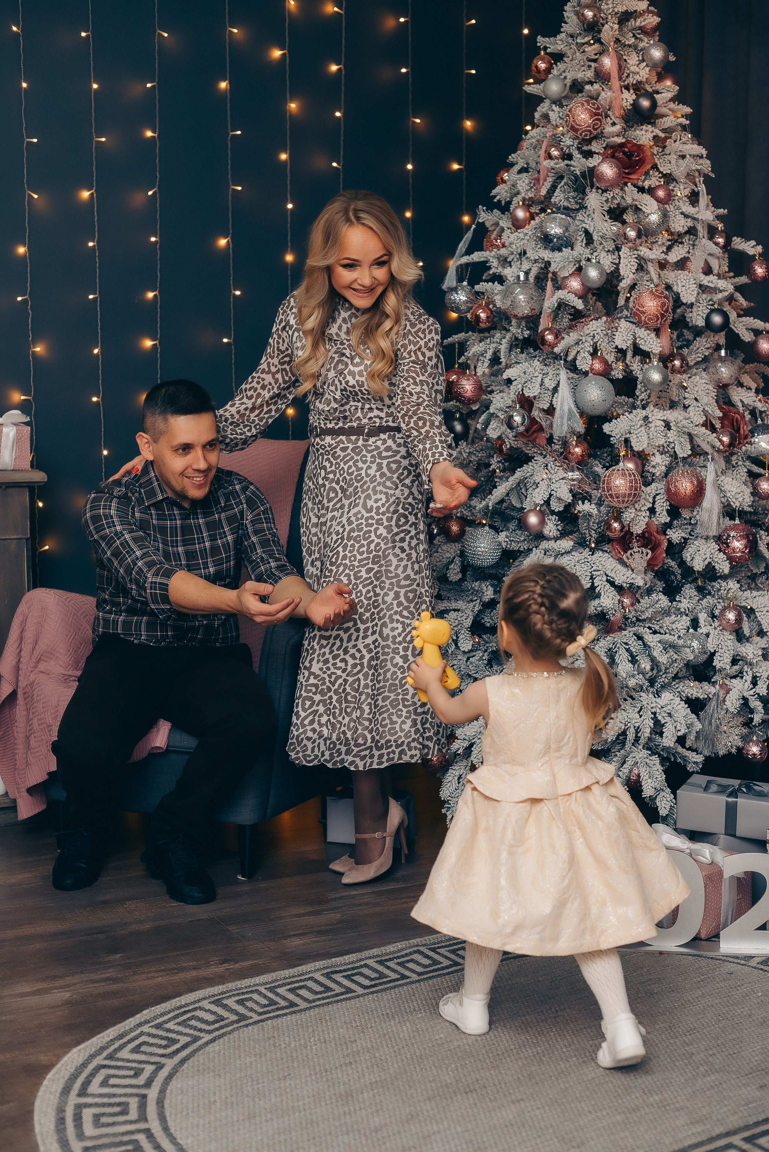 Новый год в студии. Фотографы Ивановы Краснодарский край