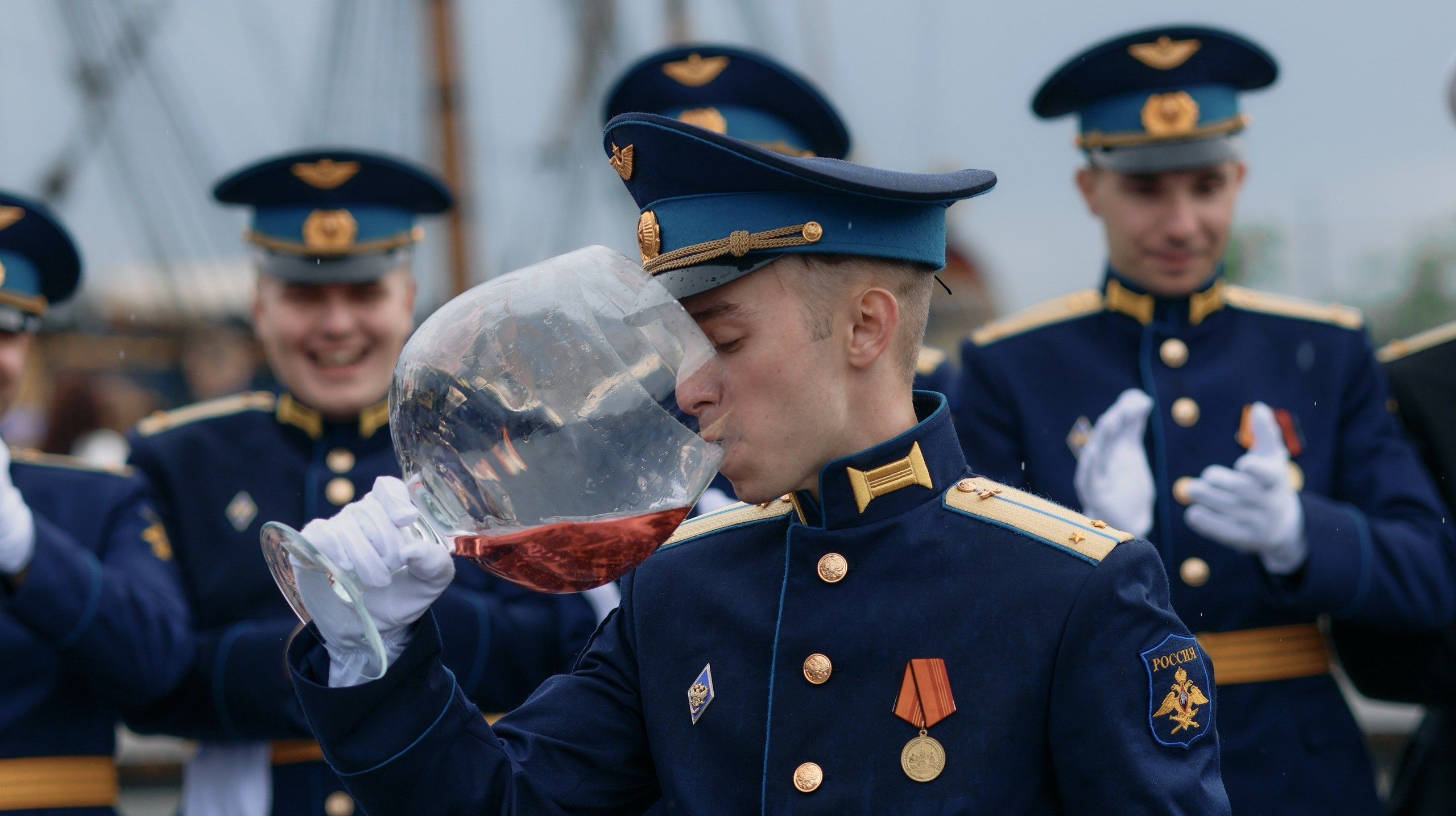 Выпуск Военно Воздушной Академии. Свадебный и репортажный фотограф Дмитрий Кононенко