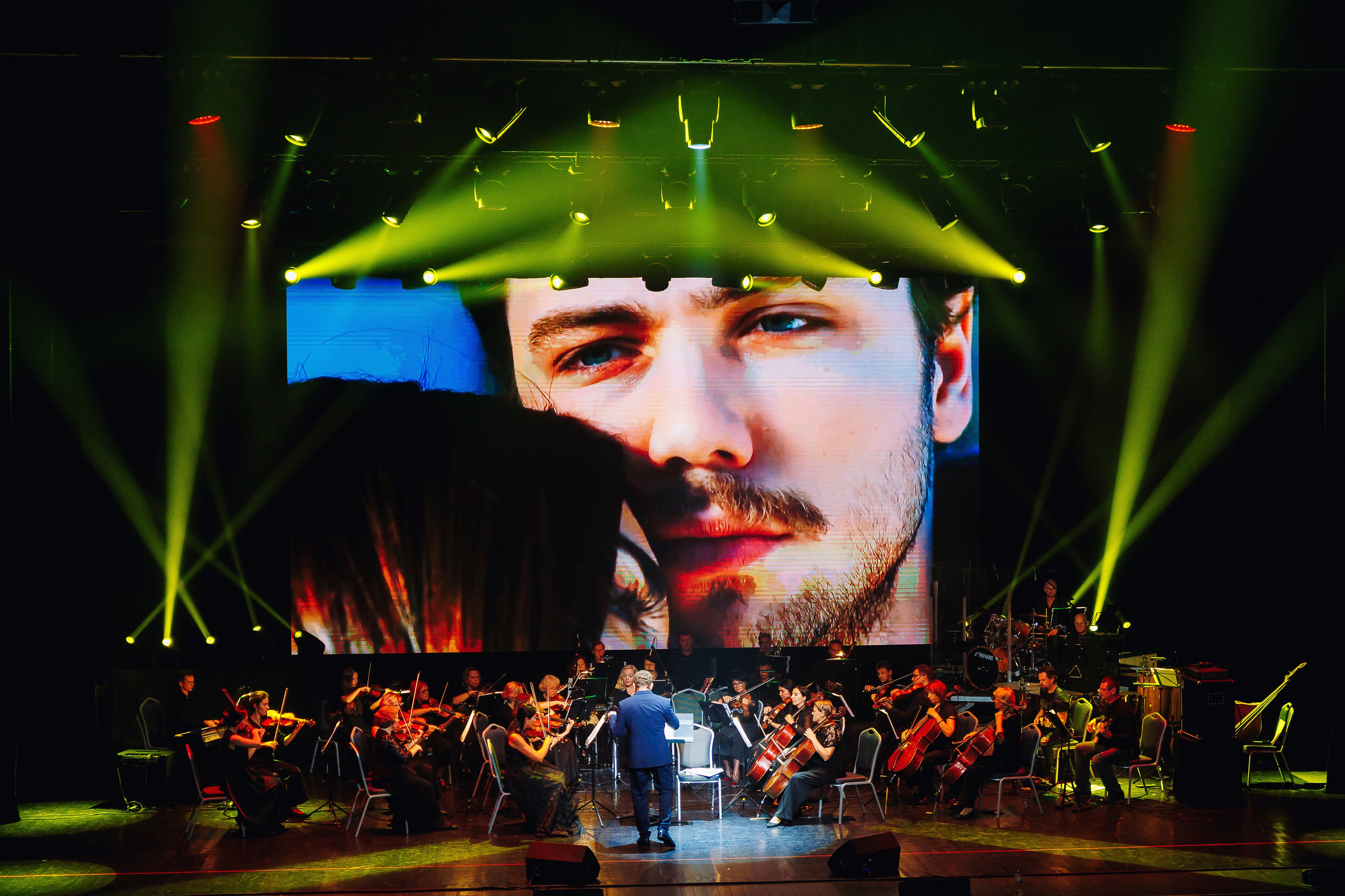 Symphony of the cinema (Turkish TV series) at Amber Hall. KRIS KRUPINNIKOVA