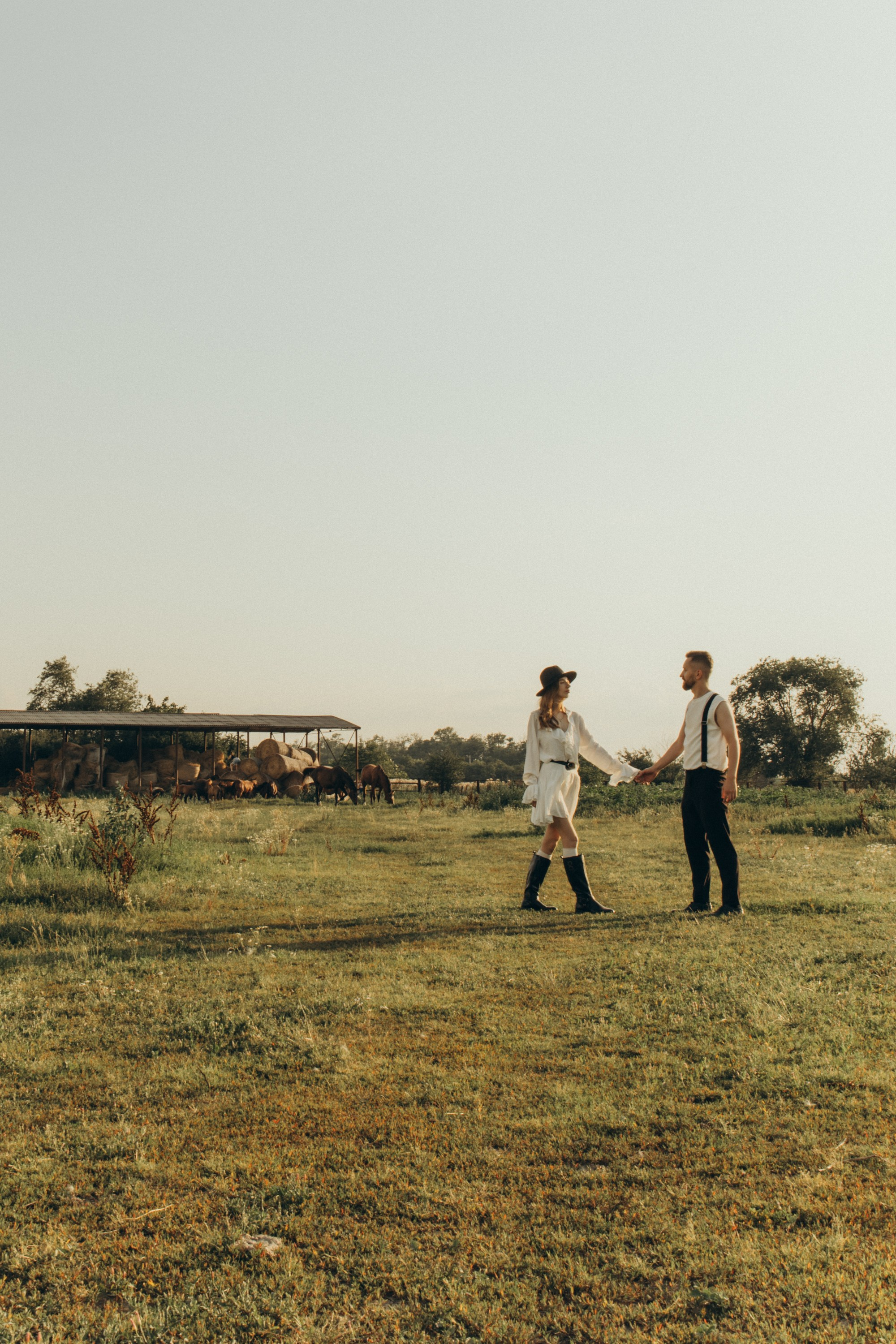 Игорь и Мария — конюшня. Семейный фотограф в Краснодаре Храмова Анна
