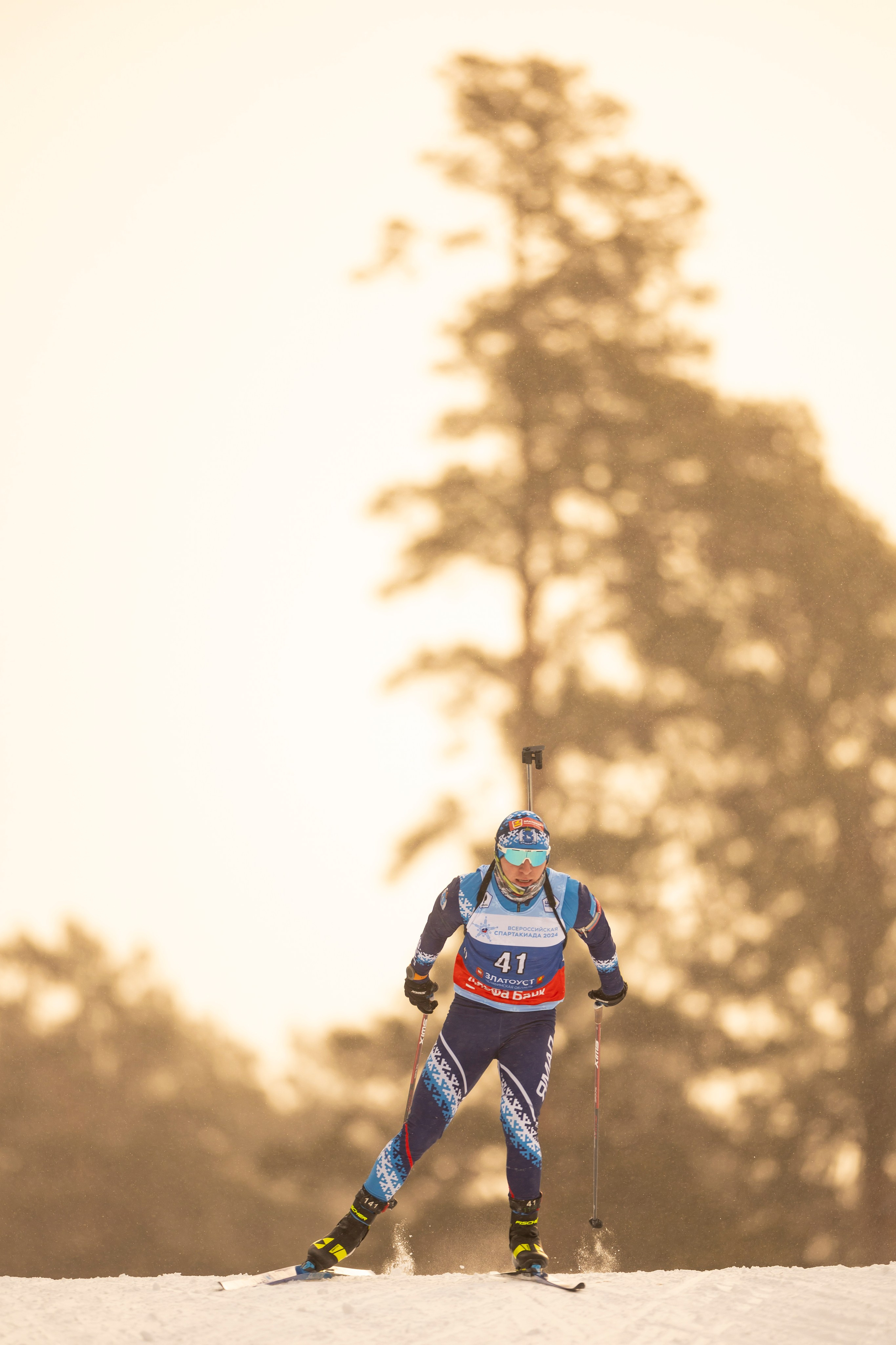 Всероссийская спартакиада по биатлону. Мужчины. Гонка преследования. Спортивный репортажный фотограф Казань Нафис Сиразетдинов