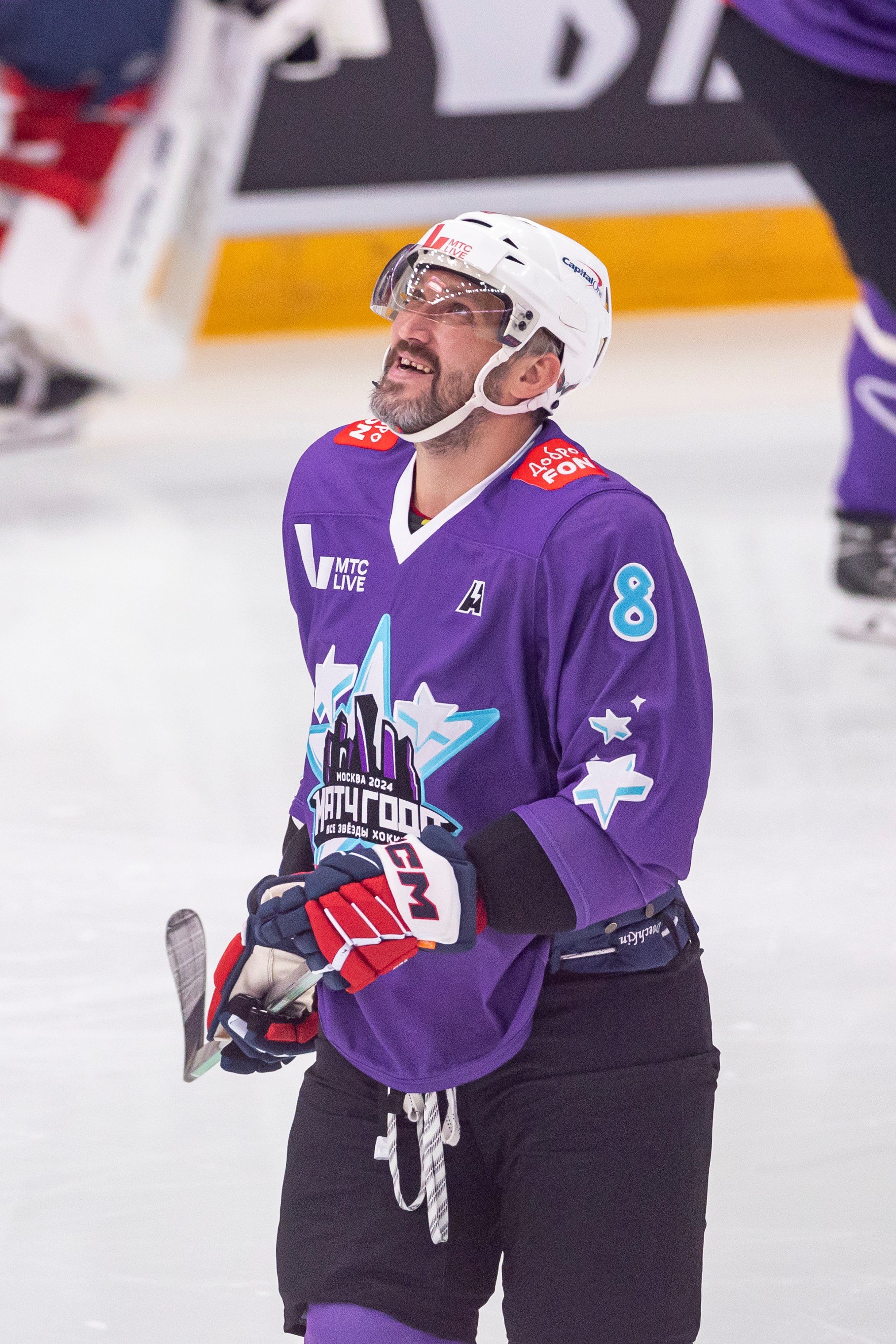 Матч года 2024: Игроки НХЛ против Игроков КХЛ. Спортивный репортажный фотограф Казань Нафис Сиразетдинов