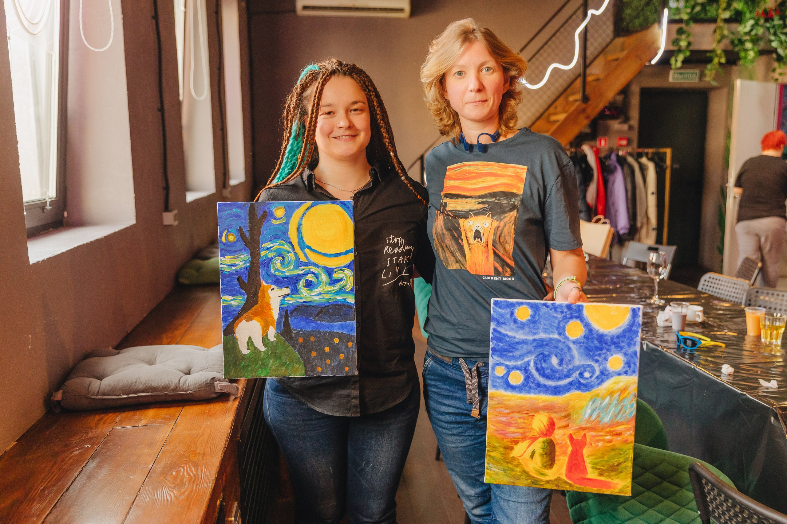 Арт-вечеринка. Семейный фотограф в Санкт-Петербурге Ева Маркова