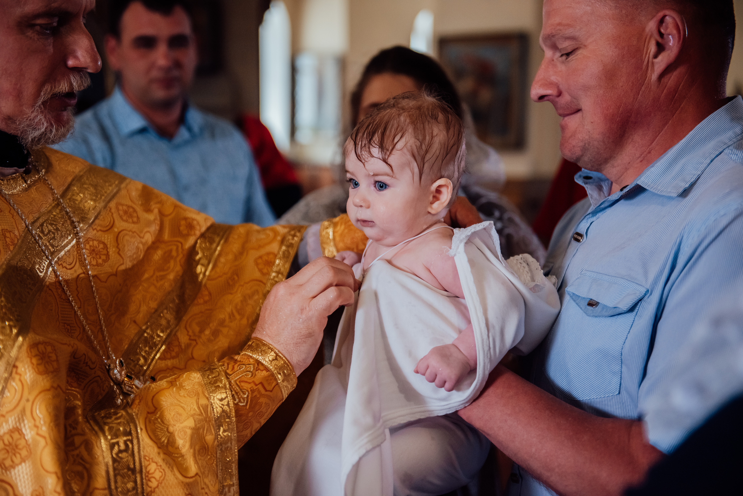 Таинство крещения. Фотограф Пенза Михаил Реховский