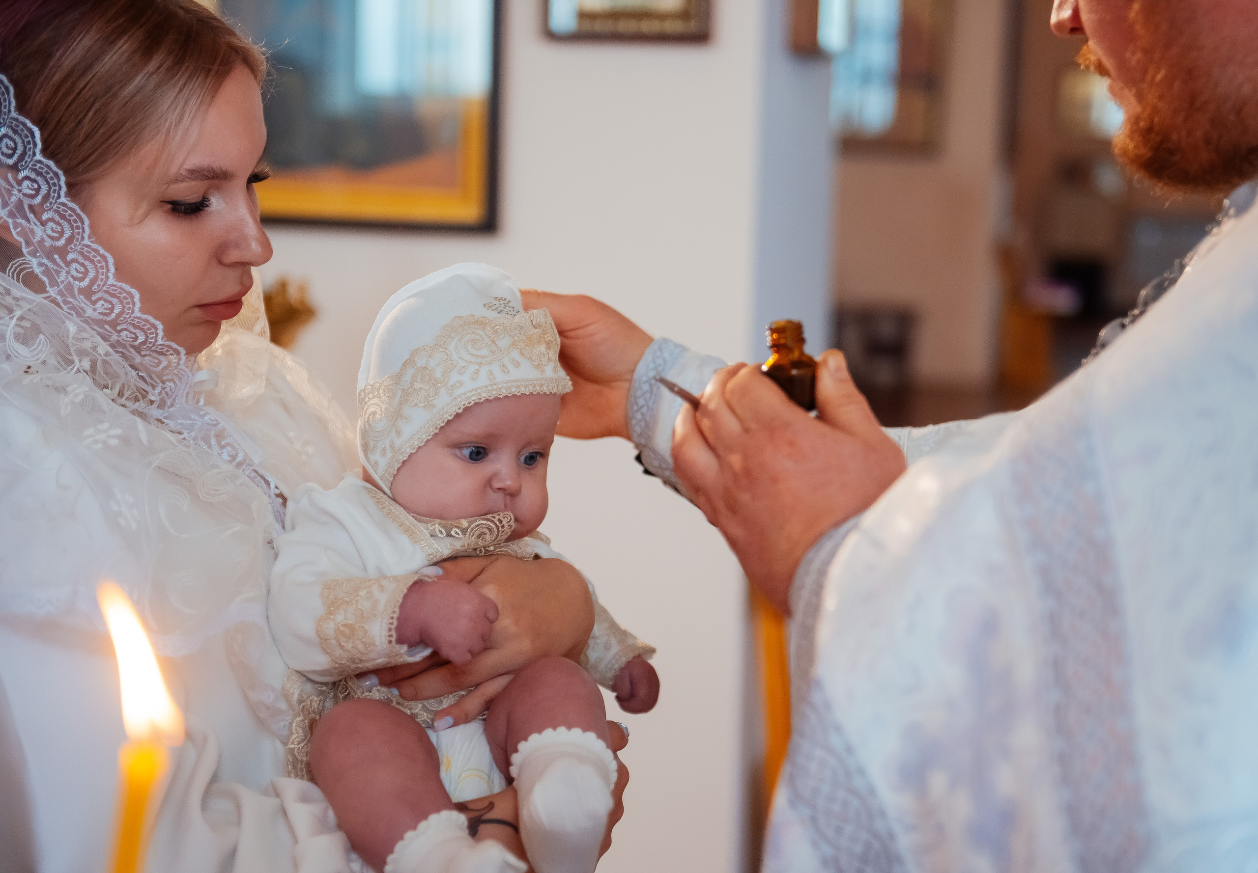 Таинство крещения. Фотограф Пенза Михаил Реховский