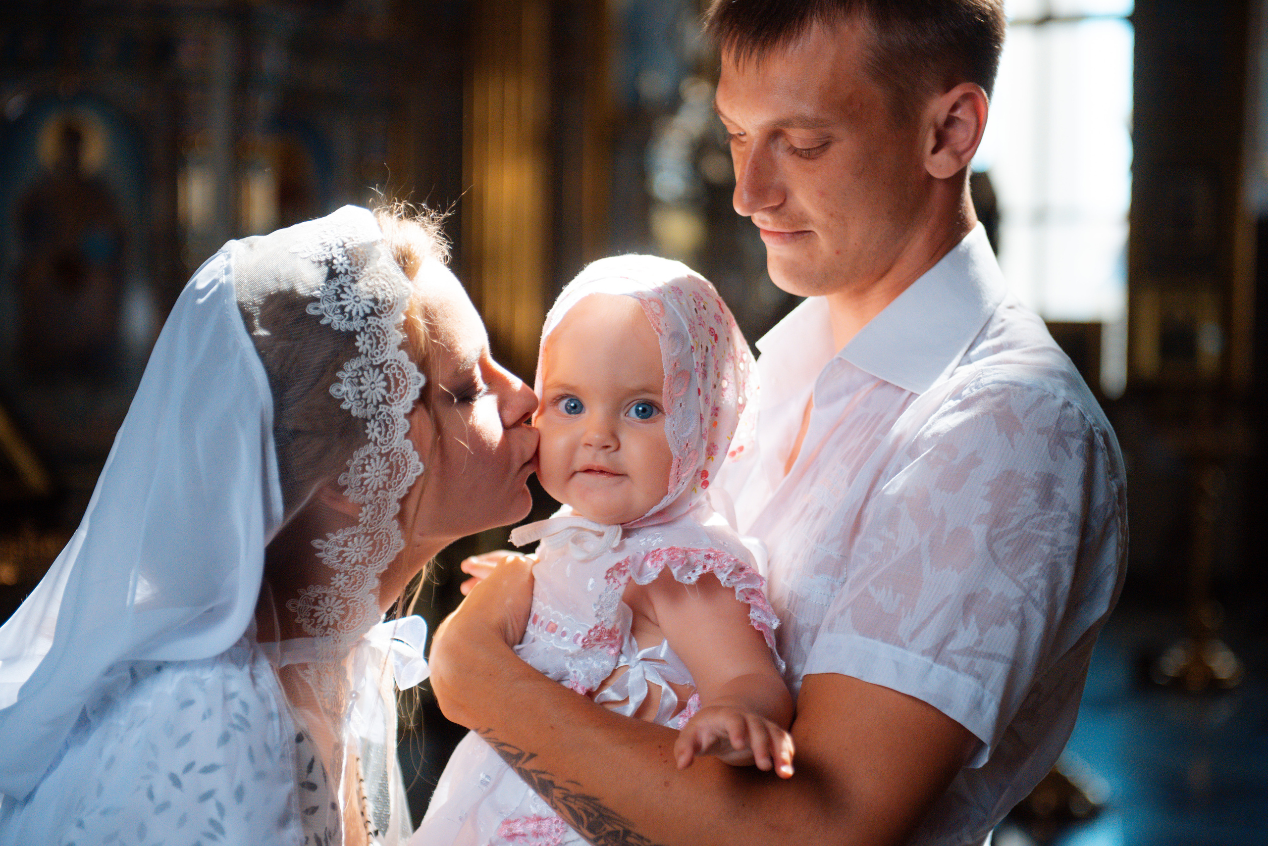 Таинство крещения. Фотограф Пенза Михаил Реховский