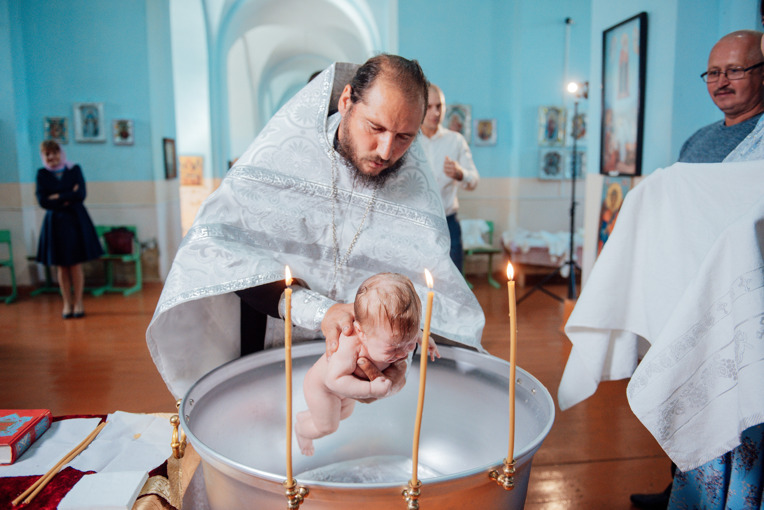 Таинство крещения. Фотограф Пенза Михаил Реховский