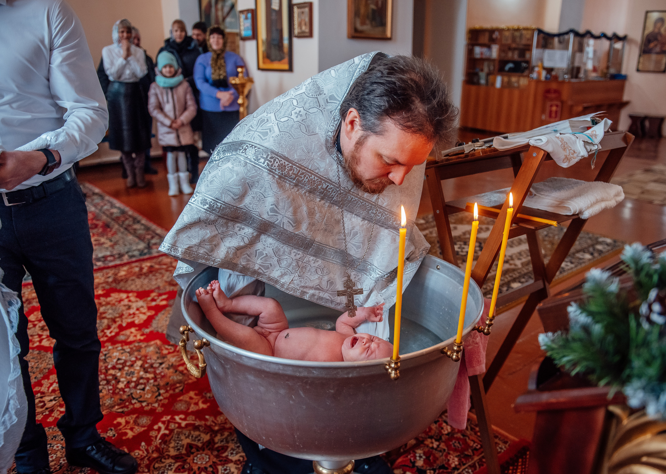 Таинство крещения. Фотограф Пенза Михаил Реховский