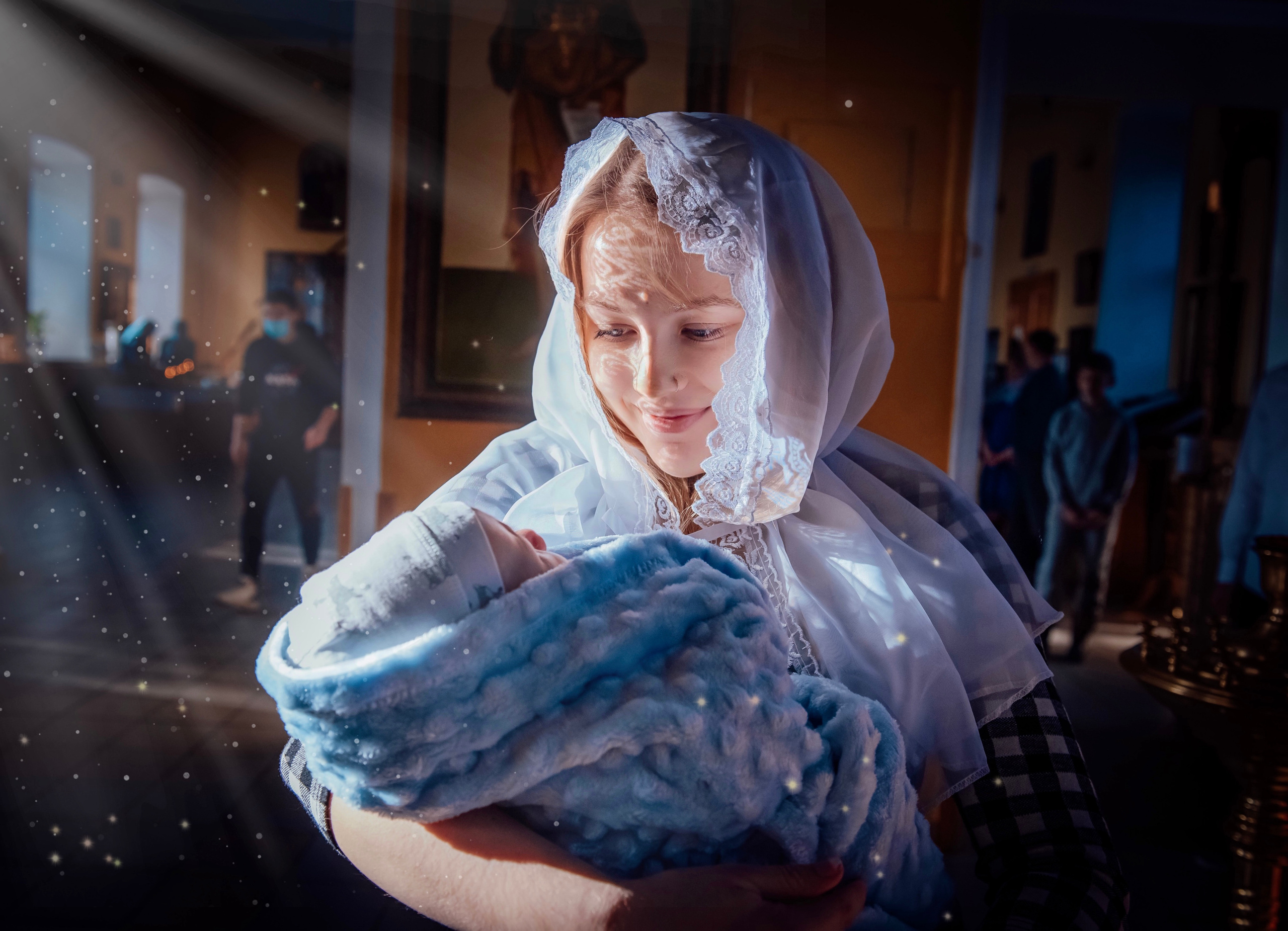 Таинство крещения. Фотограф Пенза Михаил Реховский