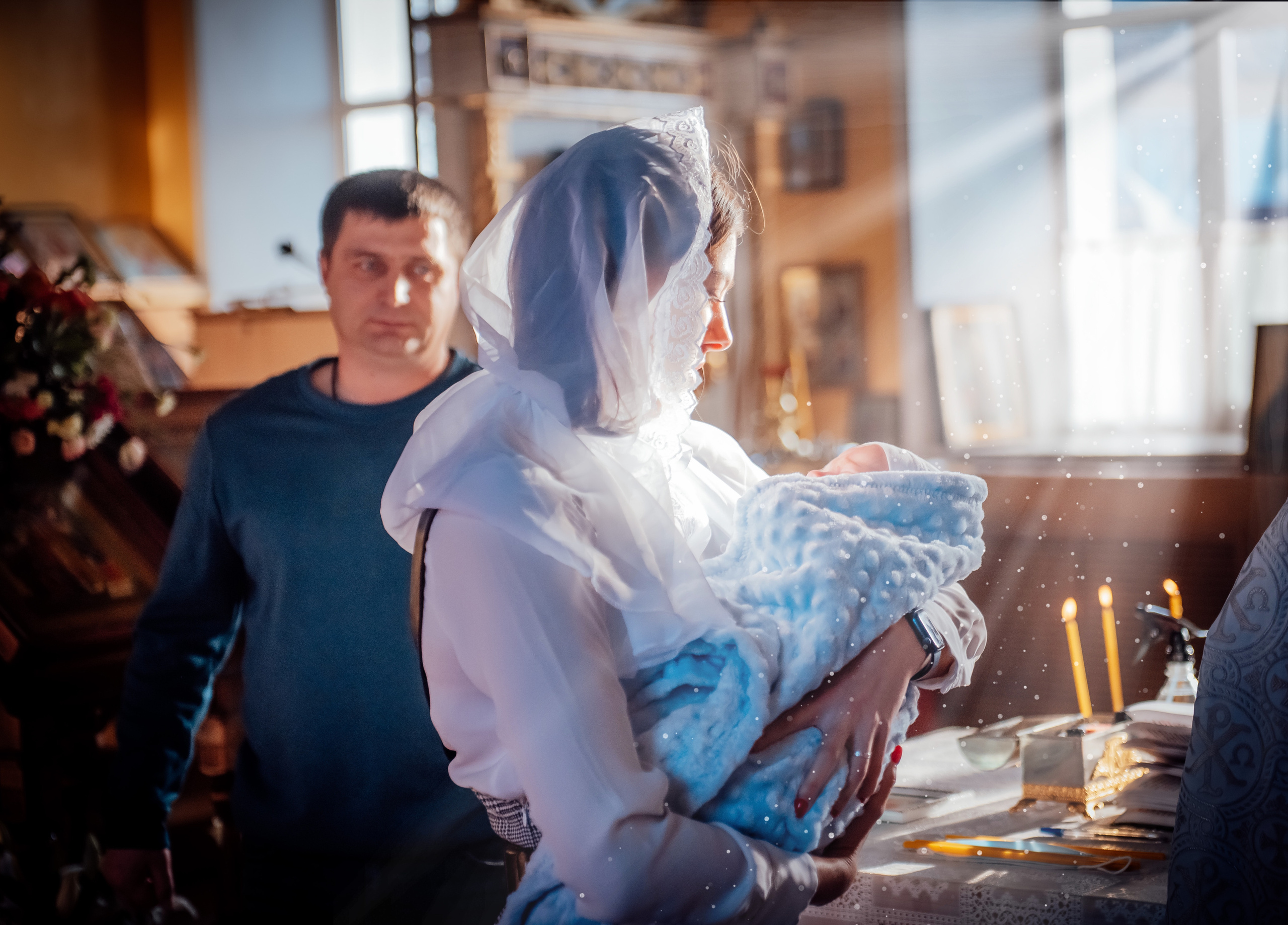 Таинство крещения. Фотограф Пенза Михаил Реховский