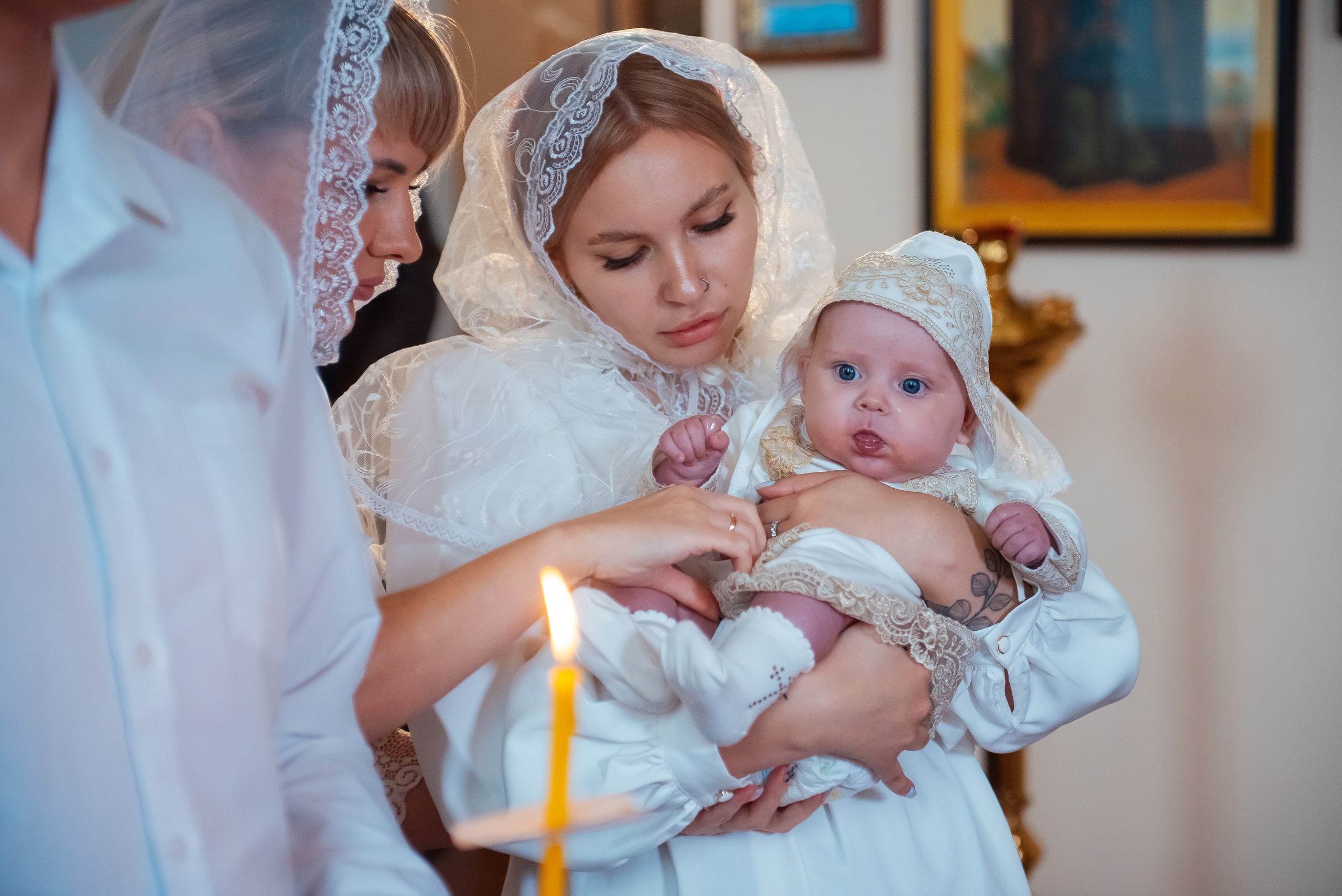 Таинство крещения. Фотограф Пенза Михаил Реховский